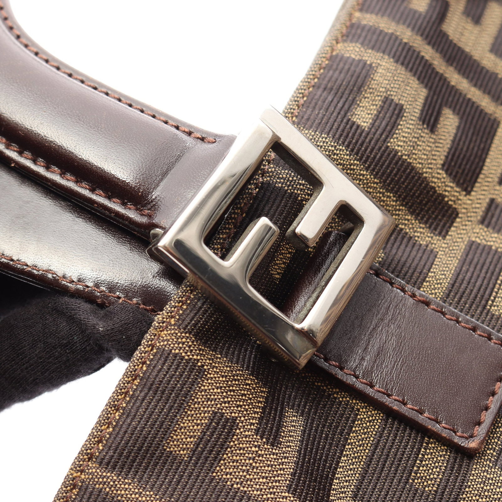 Fendi Zucca Tote Brown - 9