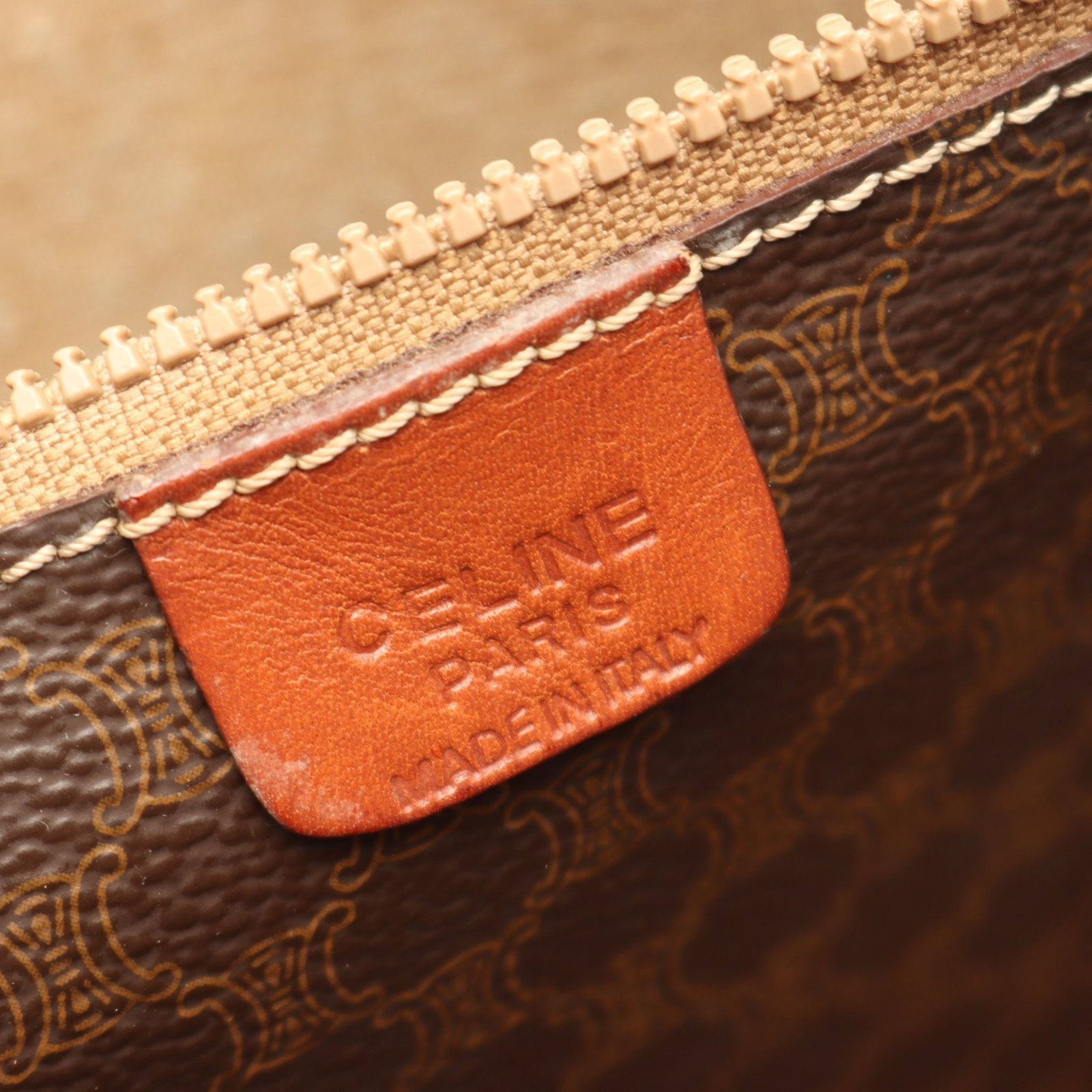 Celine Macadam Tote Brown - 4