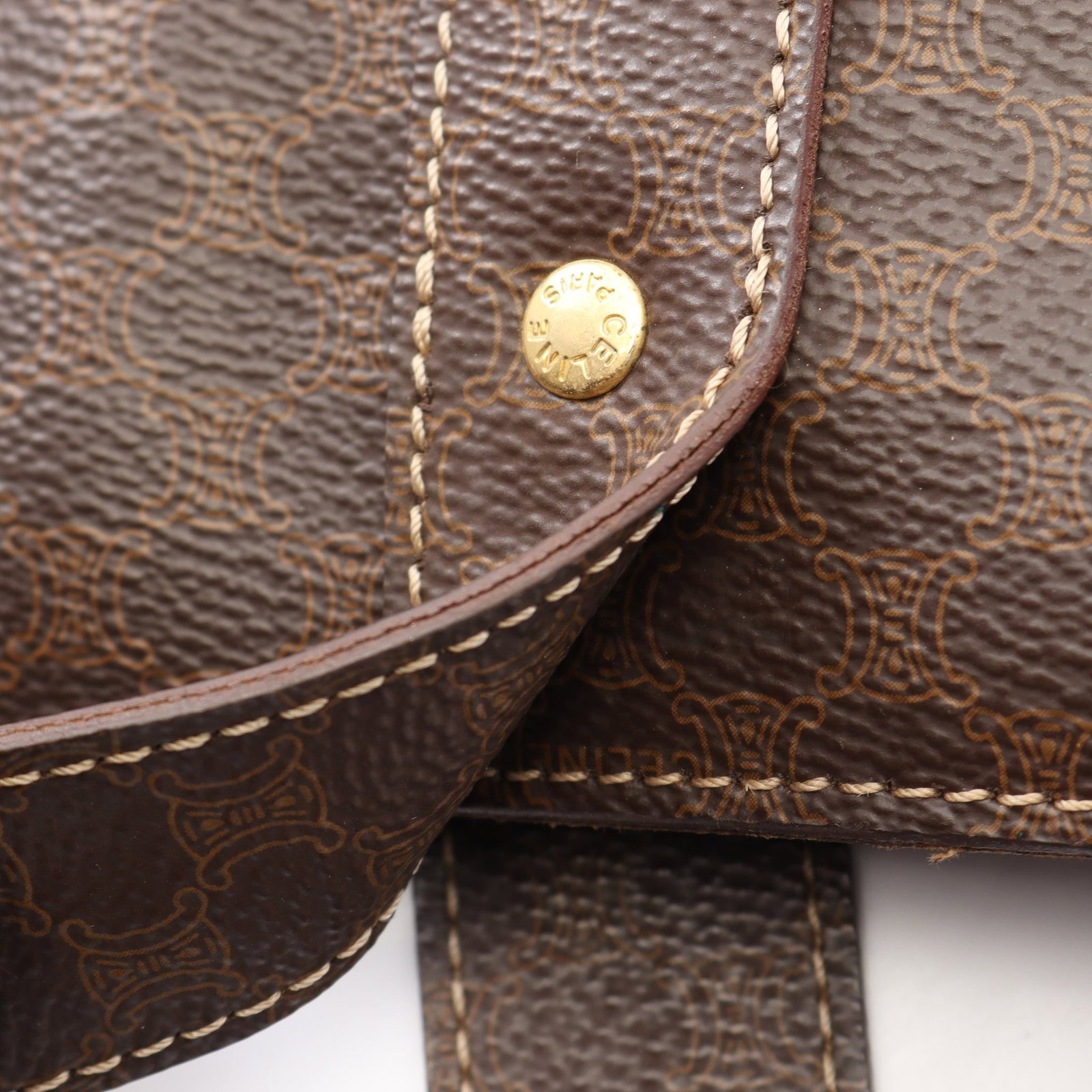 Celine Macadam Tote Brown - 9