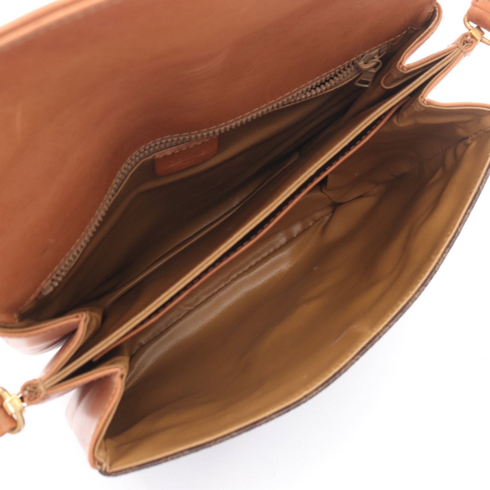 Celine Macadam Shoulder Brown - 3