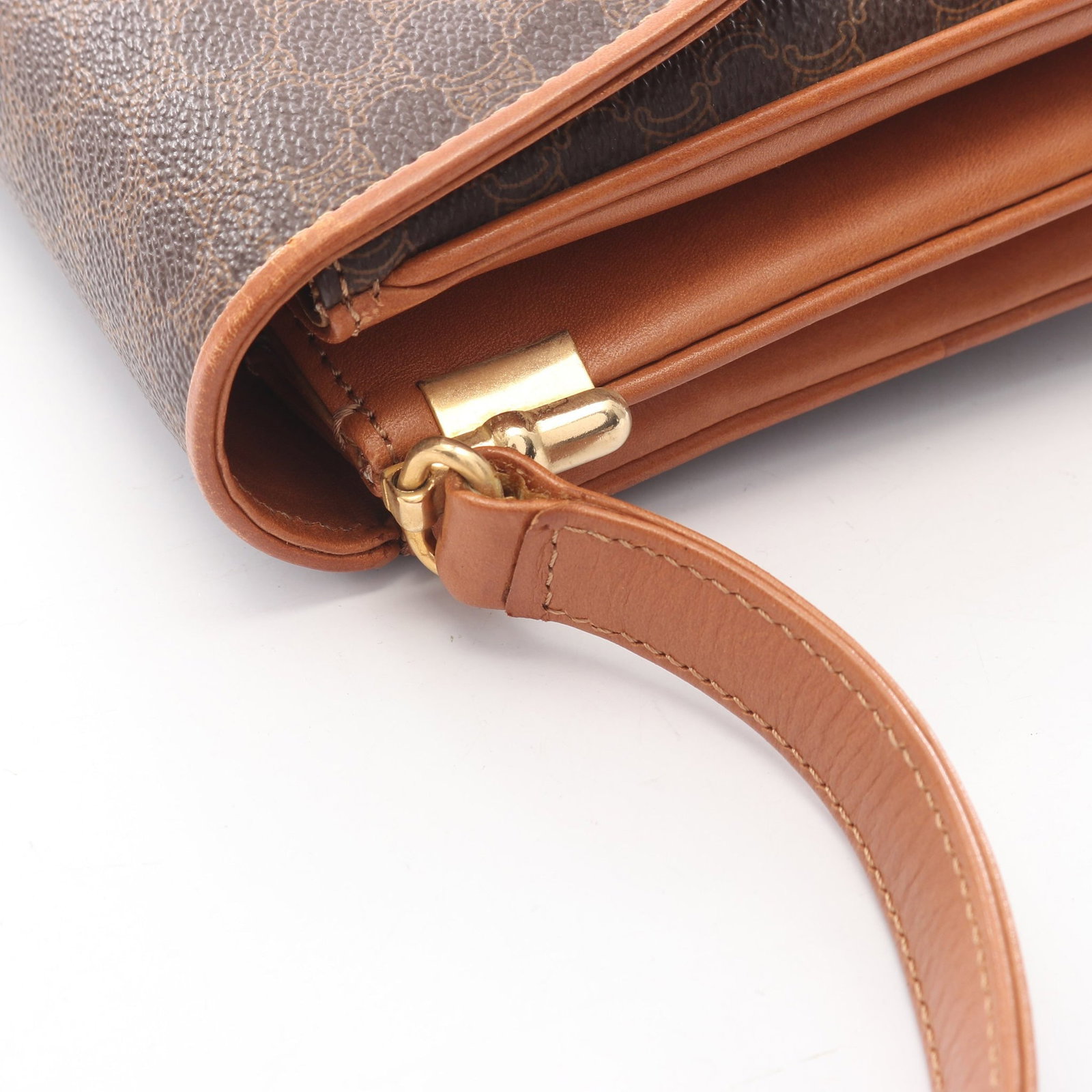 Celine Macadam Shoulder Brown - 7