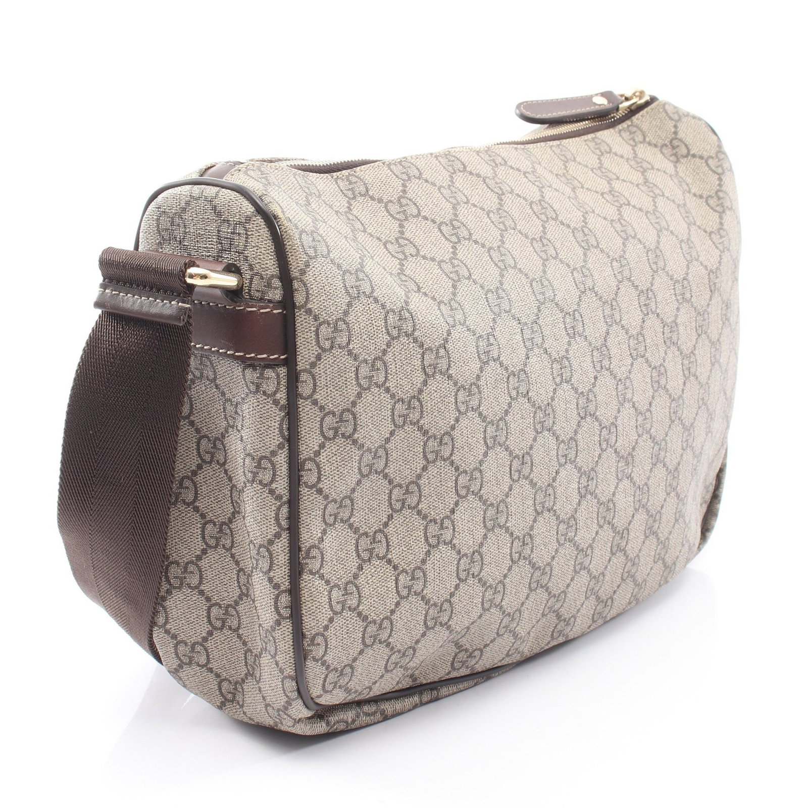Gucci GG Supreme Shoulder Gray - 2