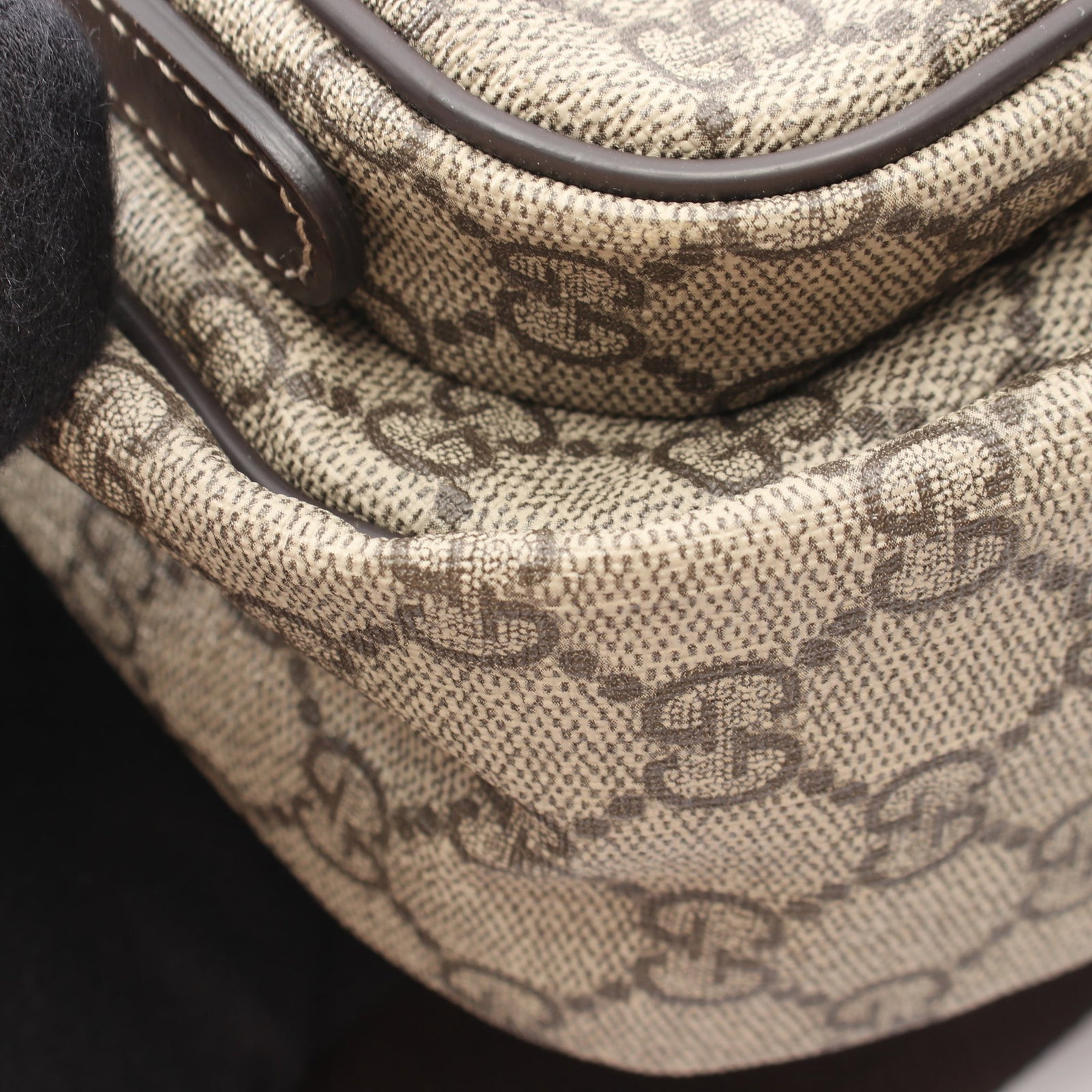 Gucci GG Supreme Shoulder Gray - 6
