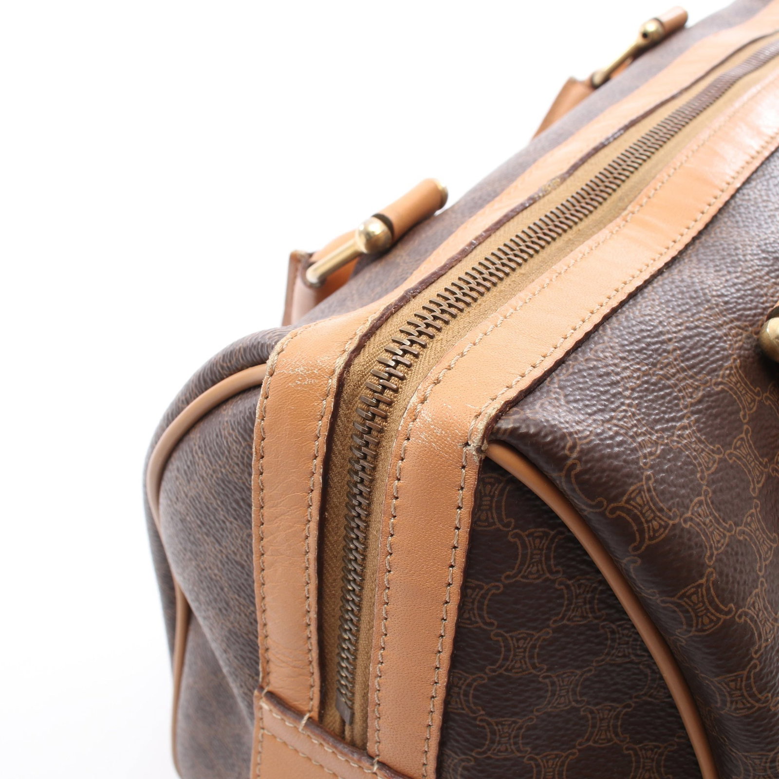 Celine Macadam Mini Boston Brown - 7