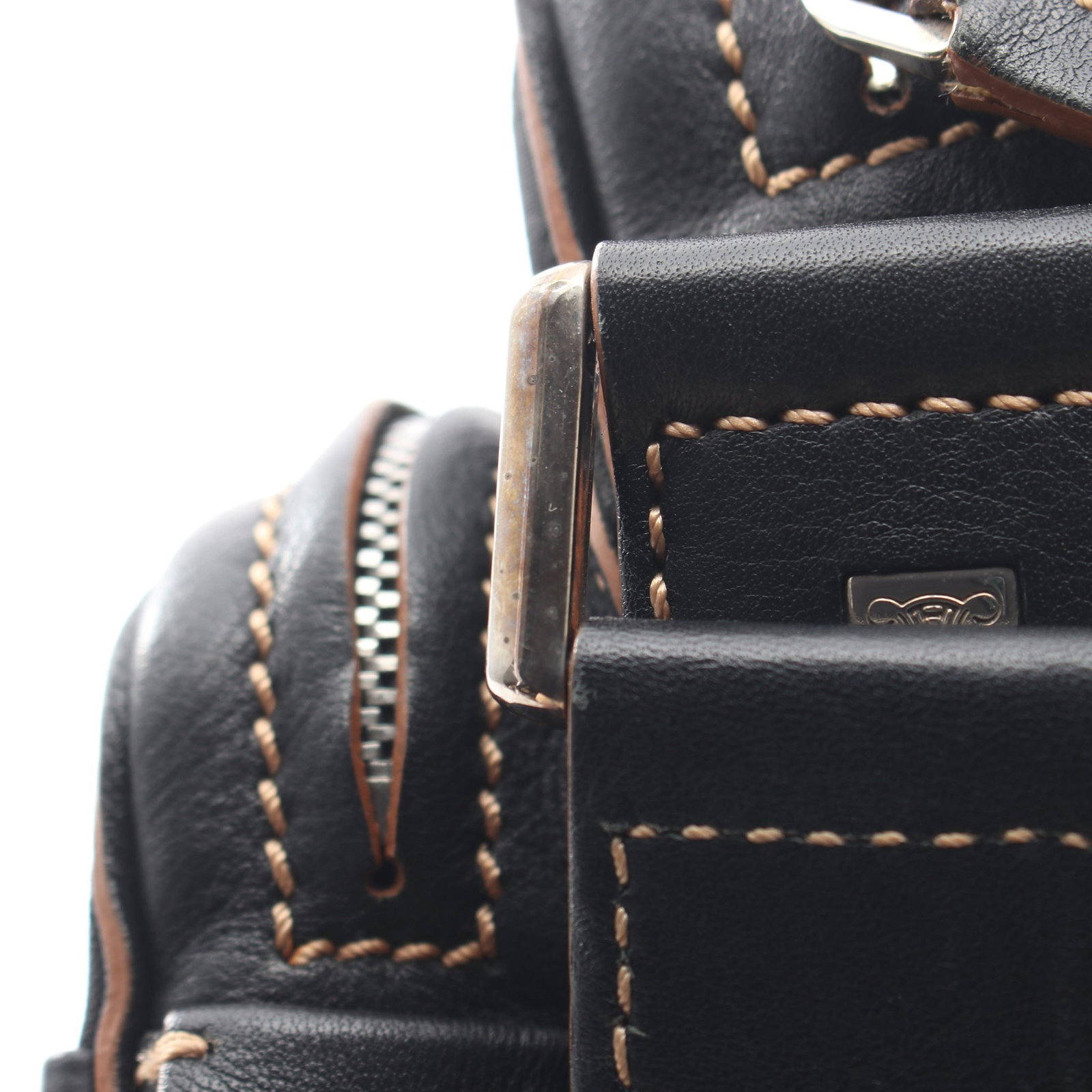 Celine Macadam Shoulder Black - 7