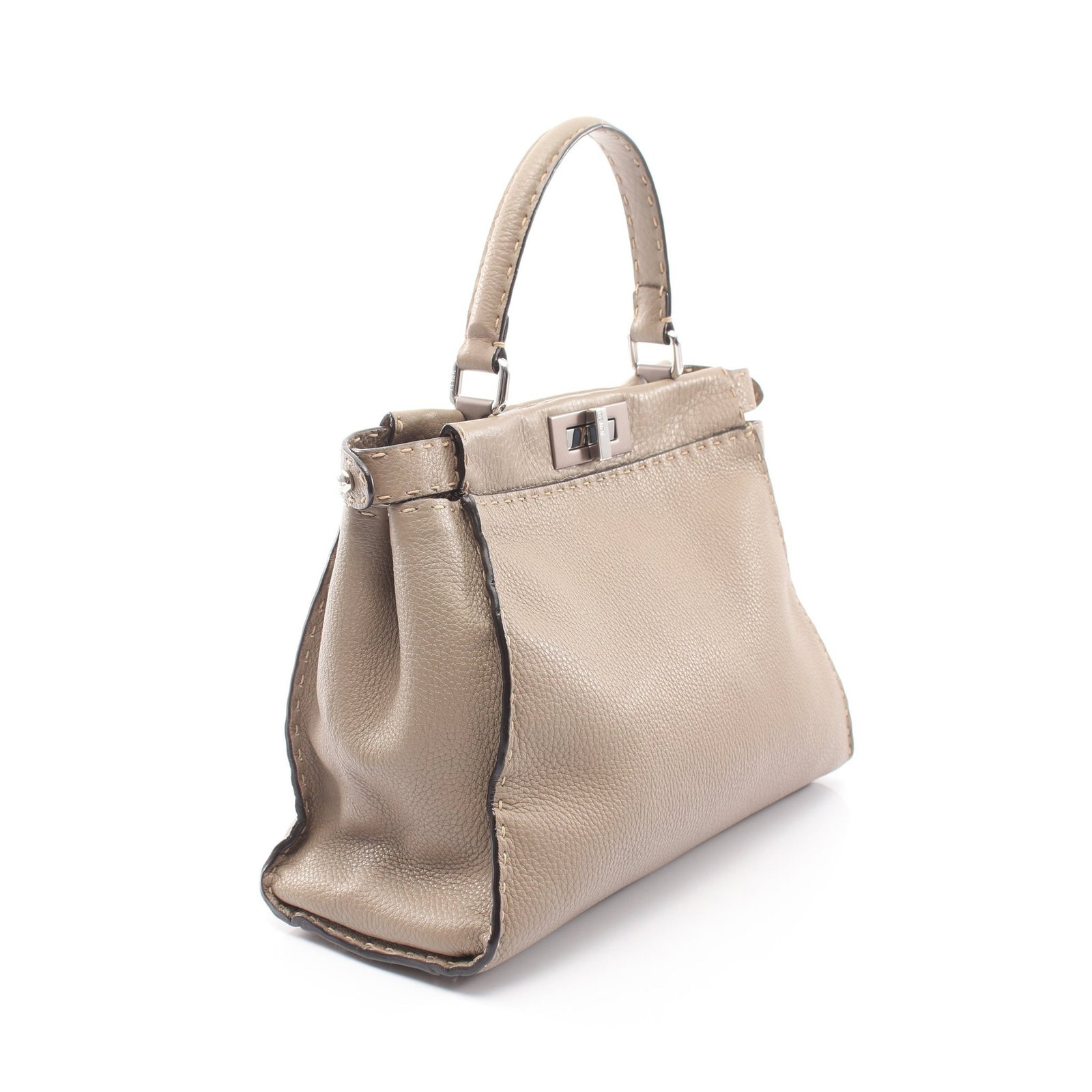 Fendi Peekaboo Regular 2-Way Gray - 2