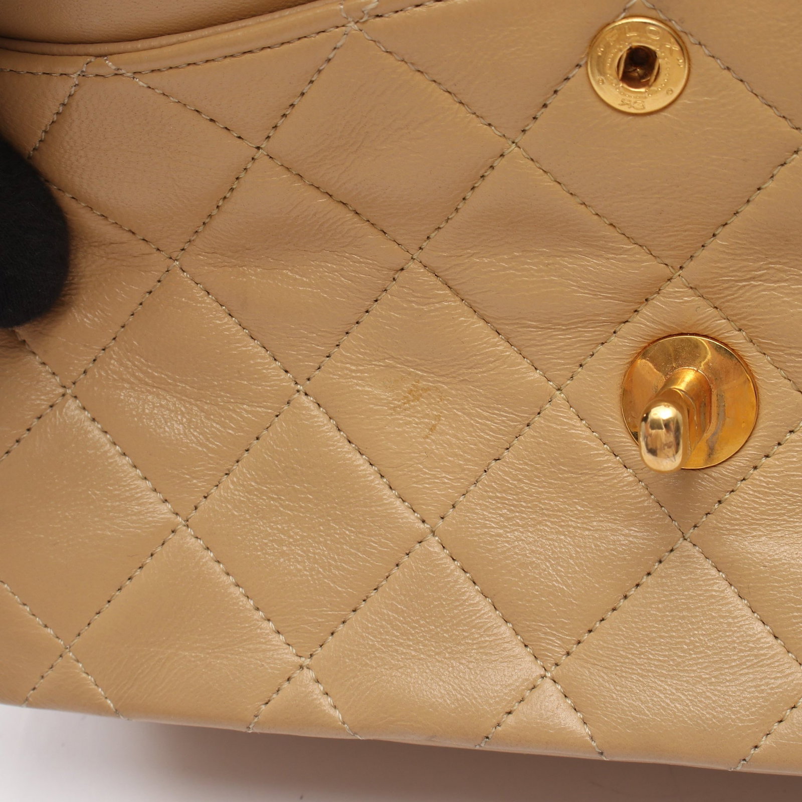 Chanel Double Flap Beige Gold - 6