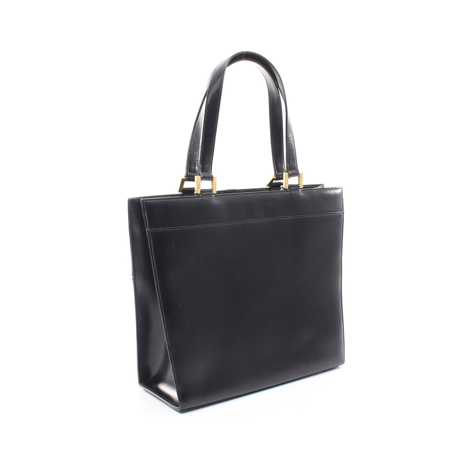 YSL Logo Tote Black - 2