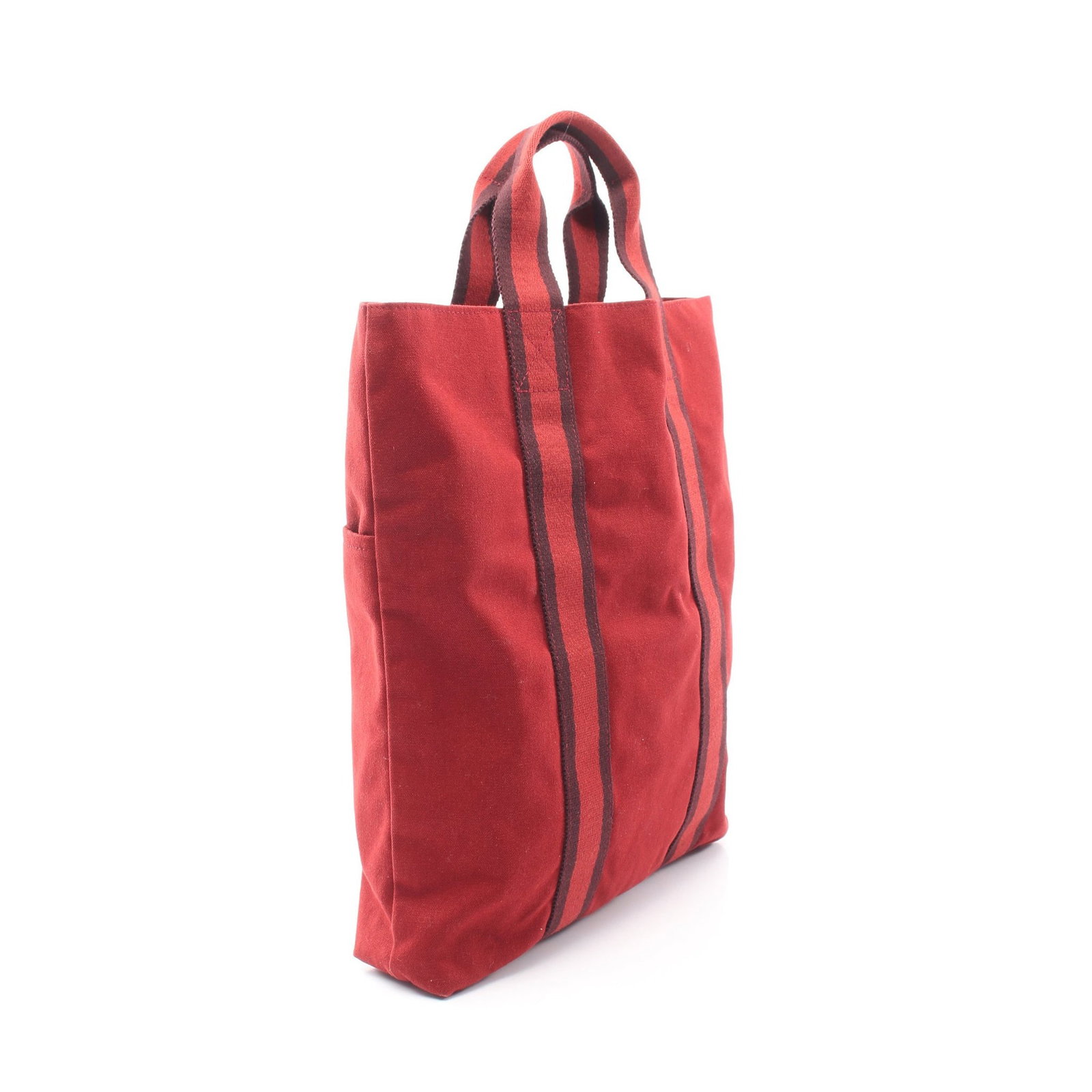 Hermes Fool Toe Cabas Red Brown - 2