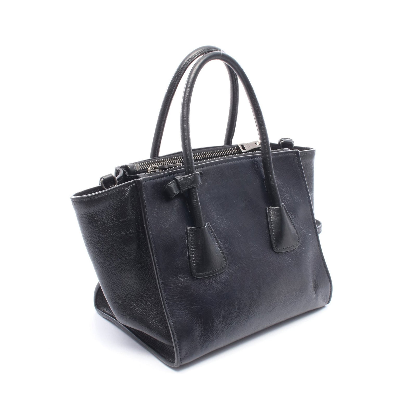 Prada Glace Calf 2-Way Black - 2