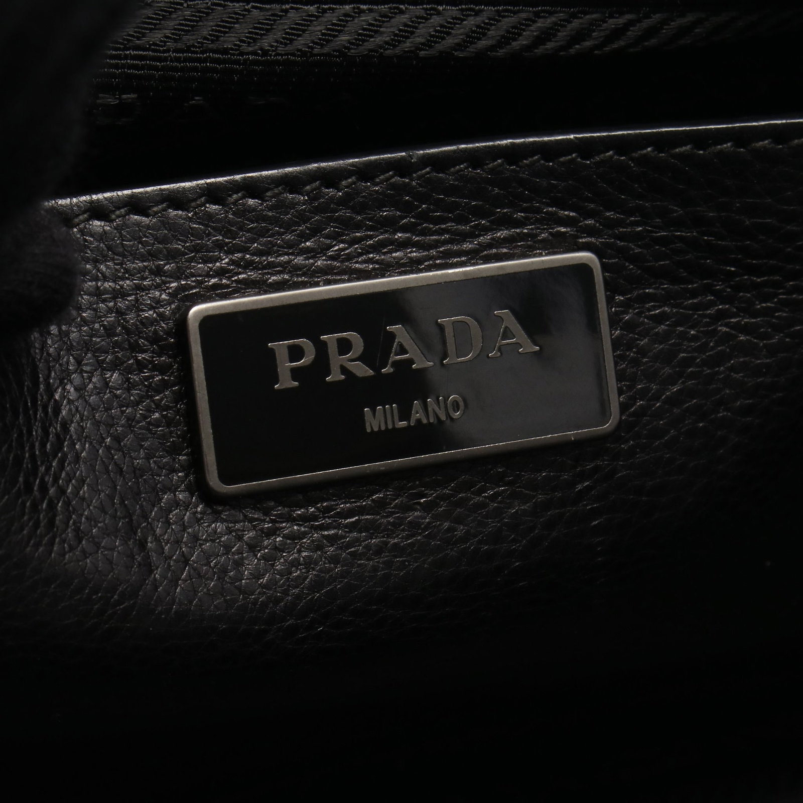 Prada Glace Calf 2-Way Black - 4