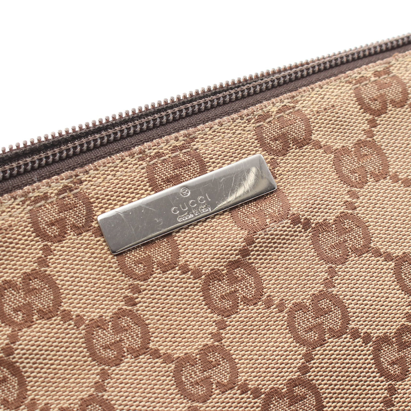 Gucci Accessory Pouch Beige/Brown - 12