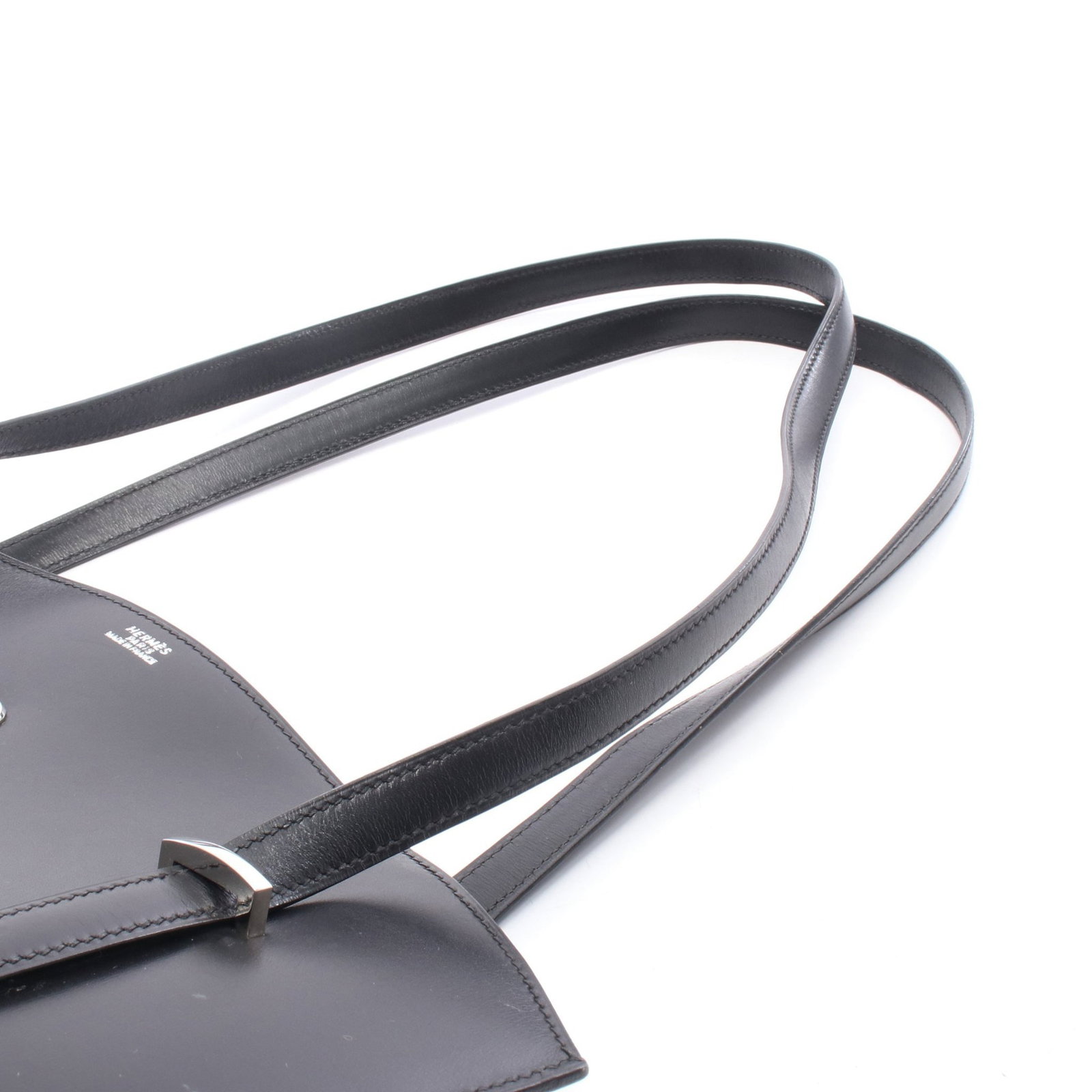 Hermes Shoulder Tote Black - 8