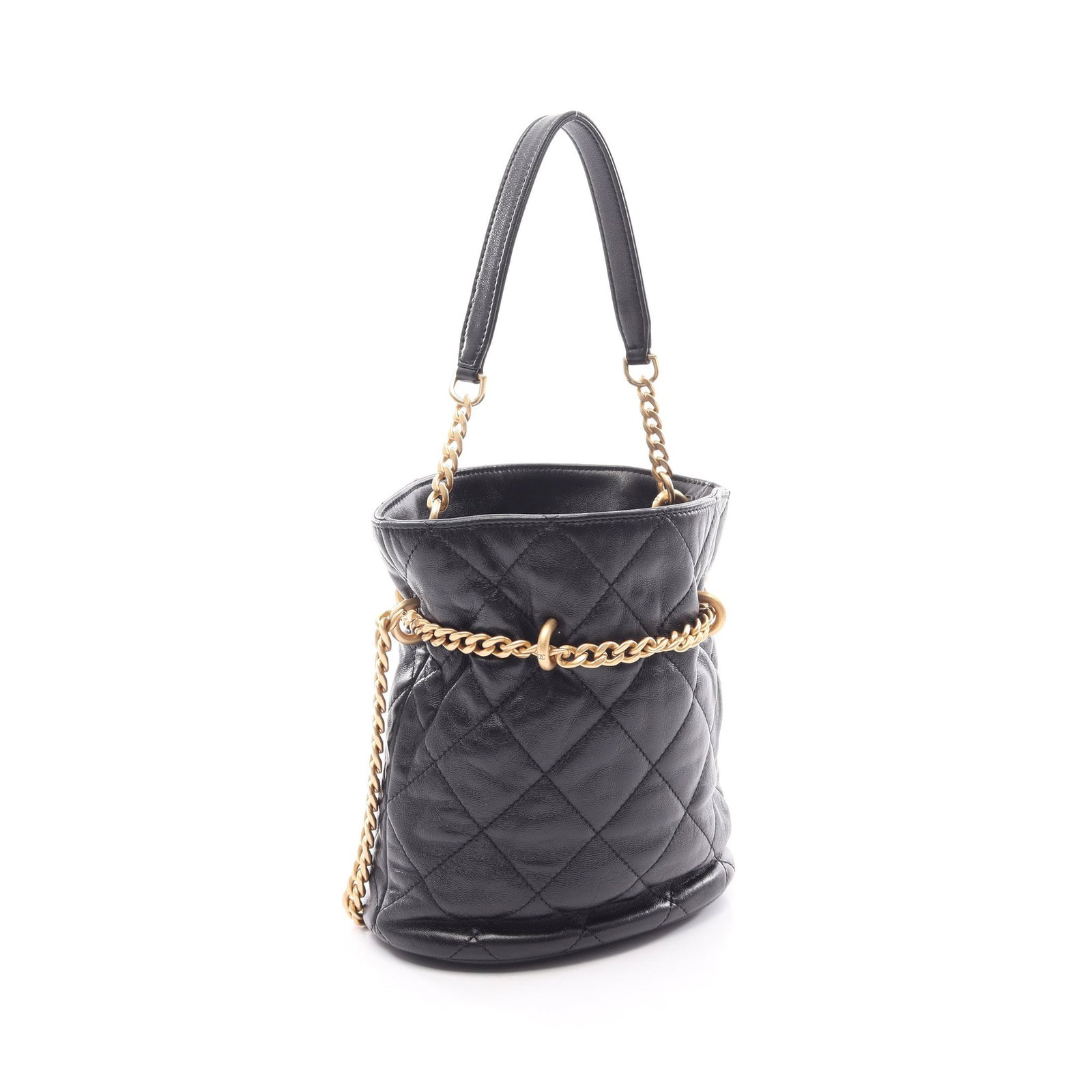 Chanel Bucket Chain Black - 2
