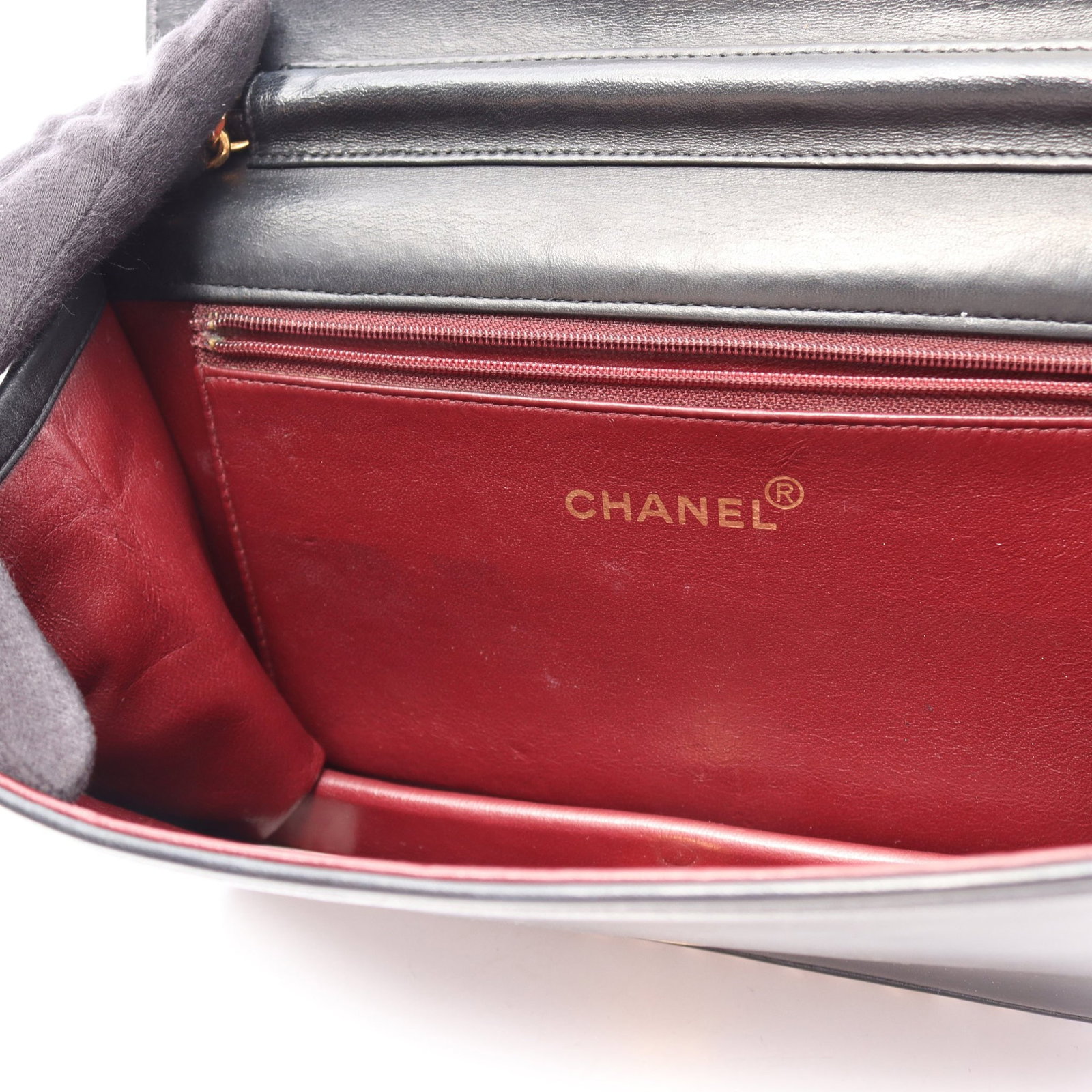 Chanel Full Flap Push Lock - 7