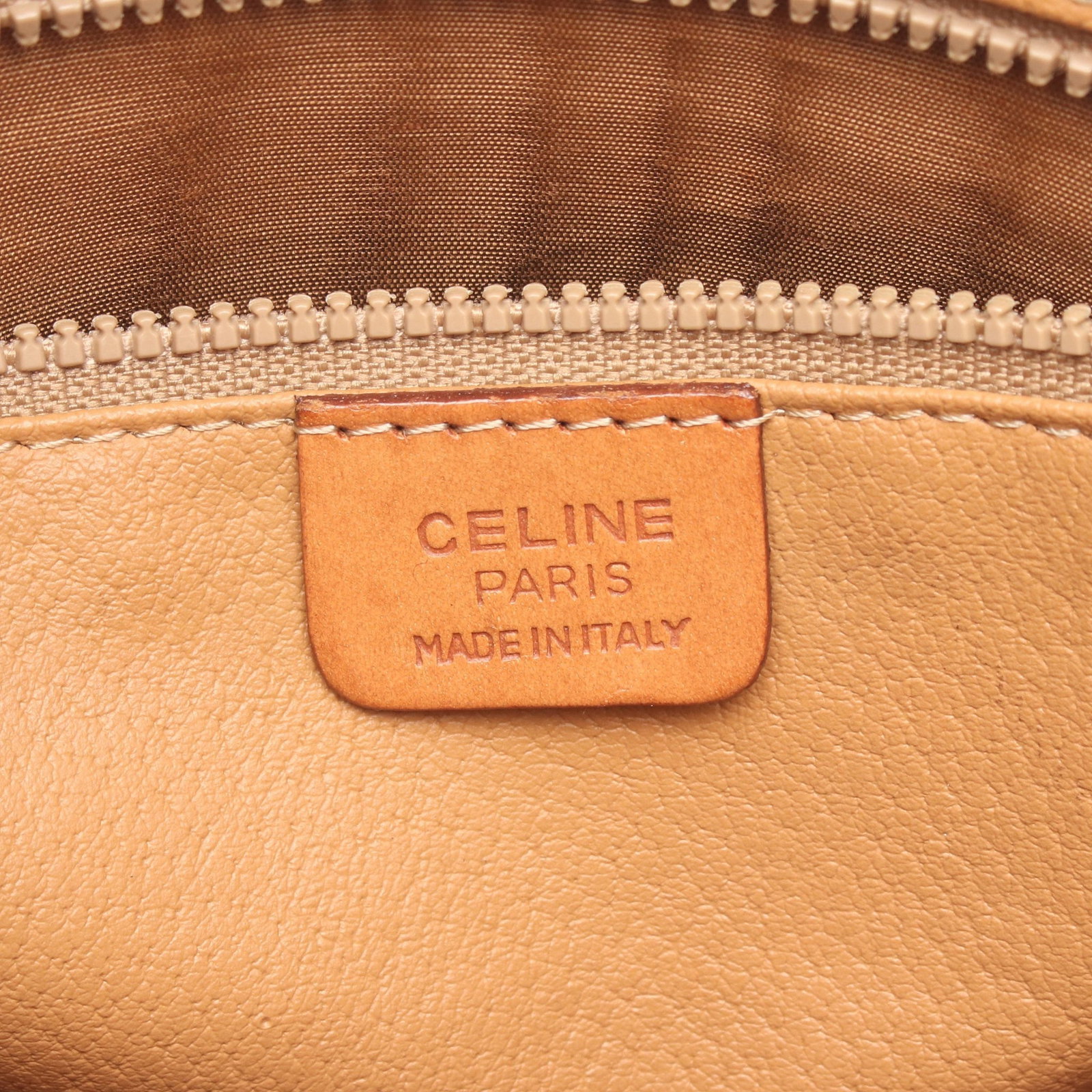 Celine Macadam Handbag Dark Brown - 4