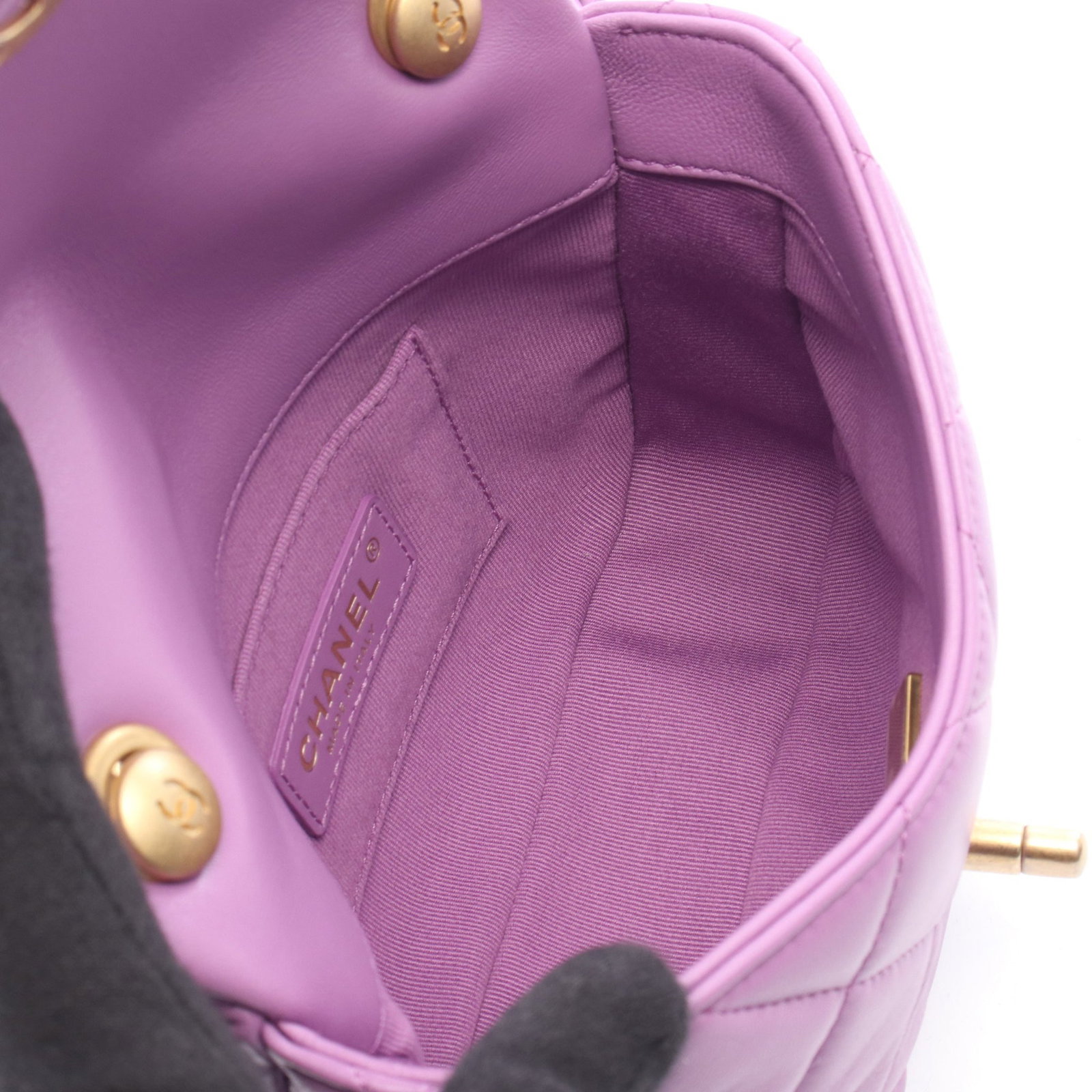 Chanel Mini Matelasse Purple - 3