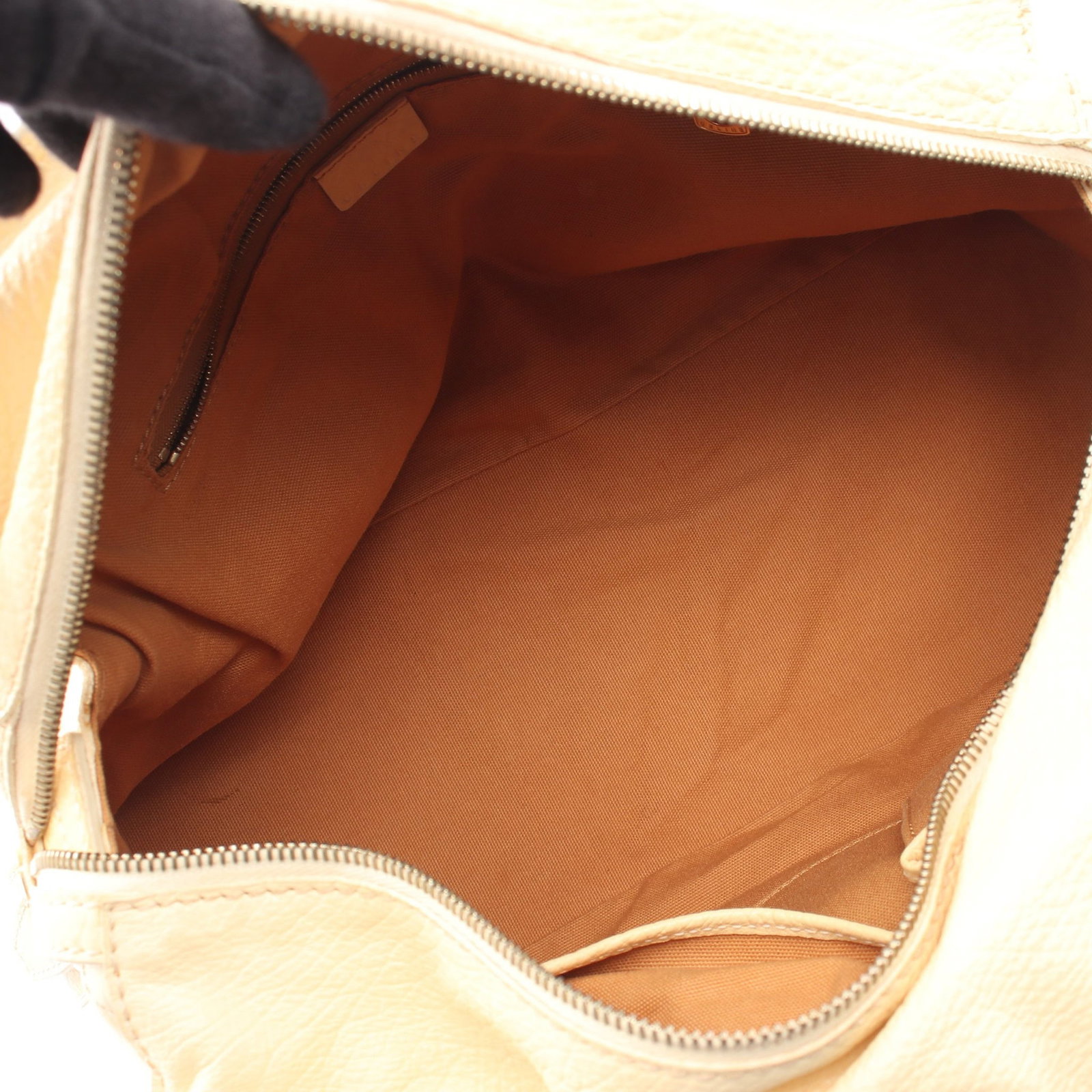 Celine Macadam Handbag Ivory - 3