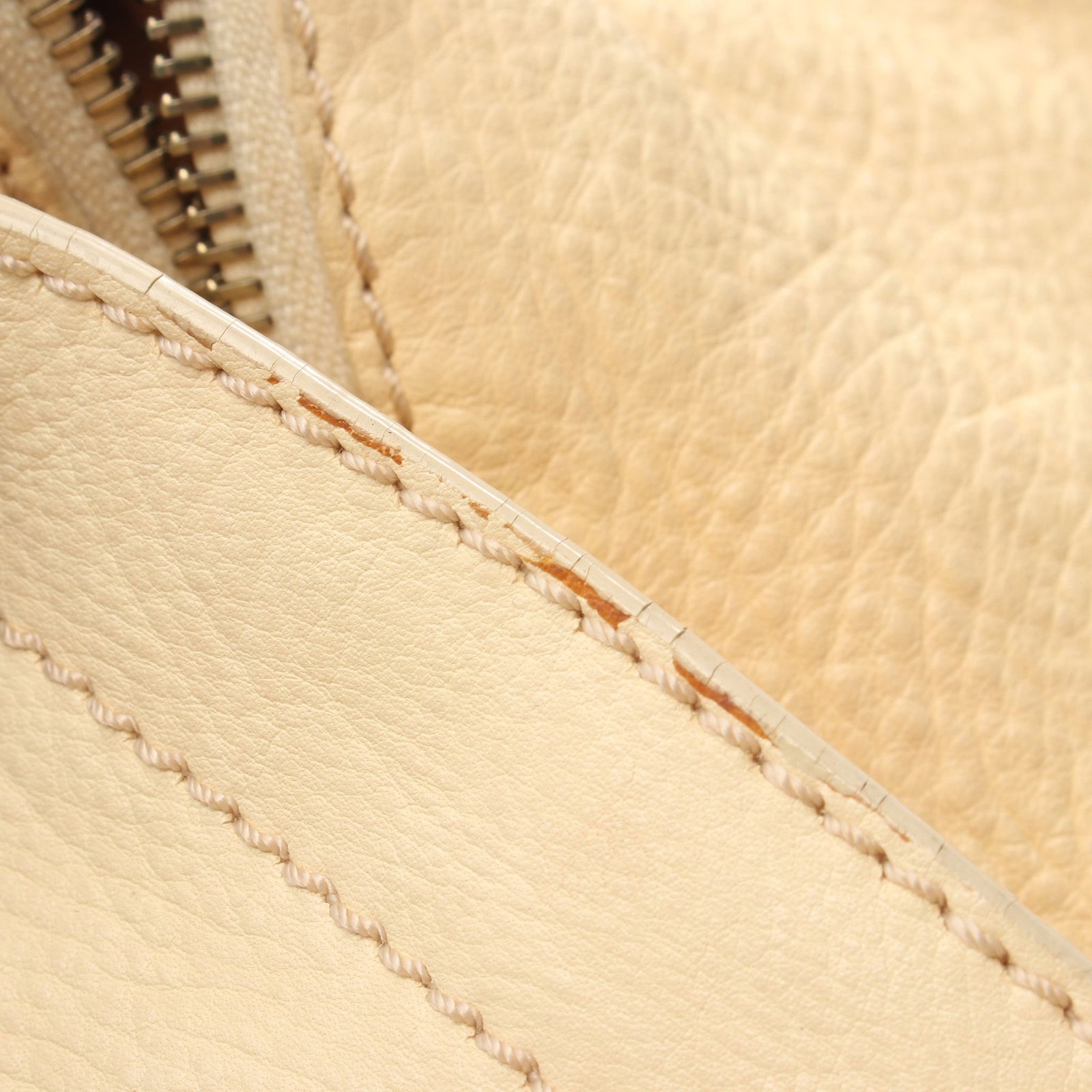 Celine Macadam Handbag Ivory - 6