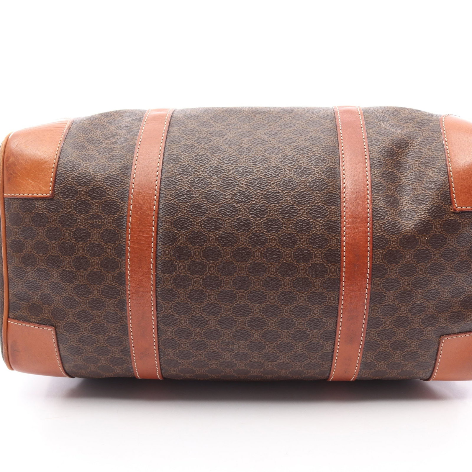 Celine Macadam Mini Boston Dark Brown - 5