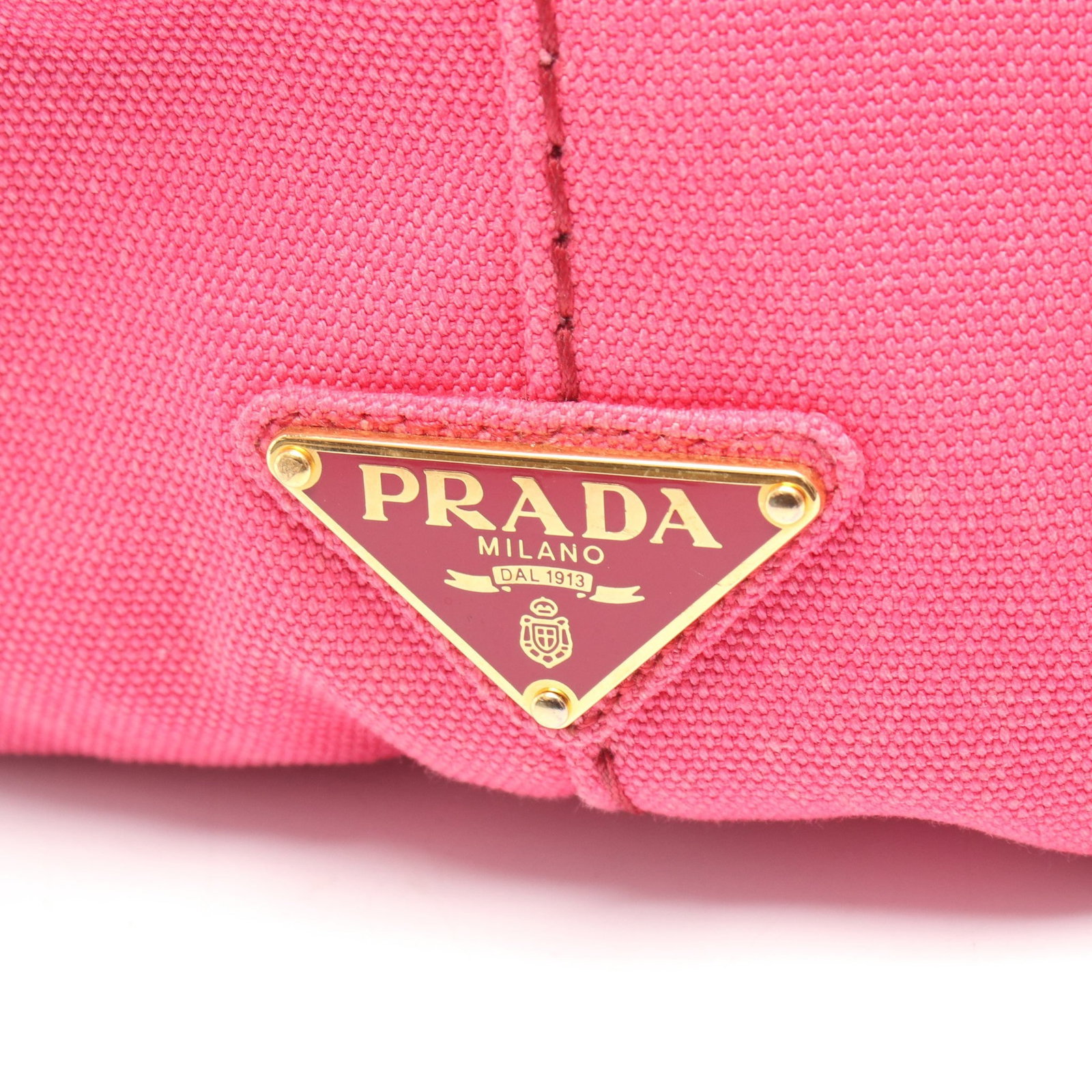 Prada Canapa Tote Pink - 5