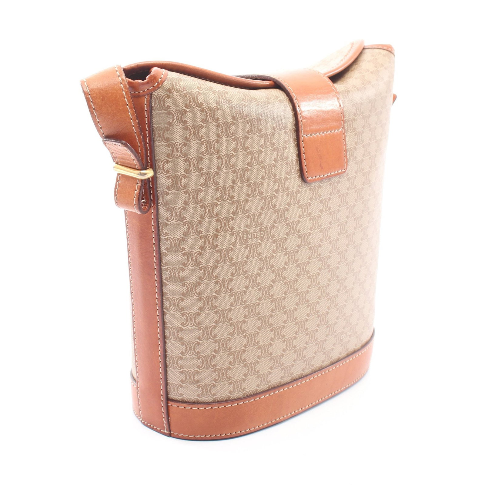 Celine Macadam Shoulder Beige/Brown - 2
