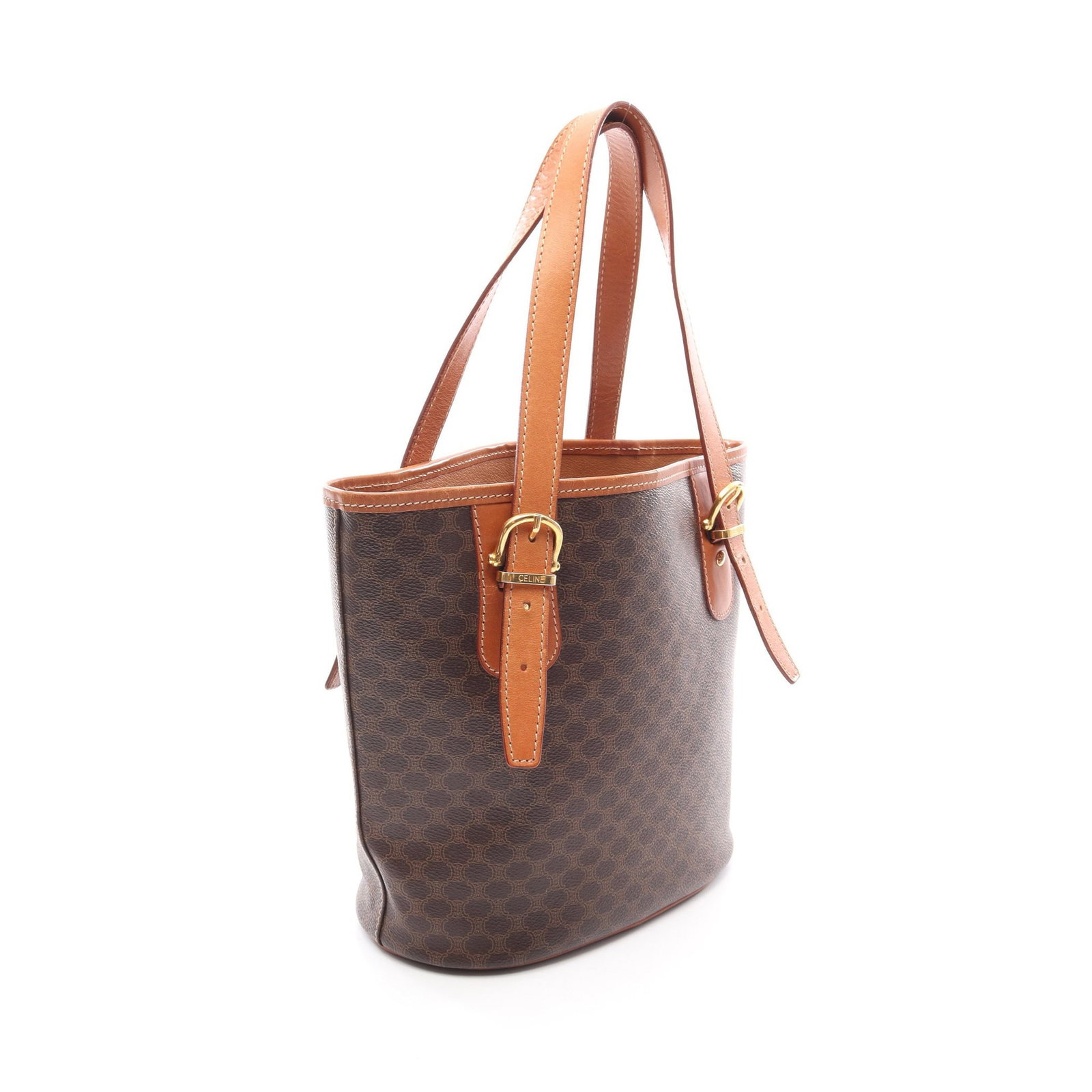 Celine Macadam Tote Dark Brown - 2