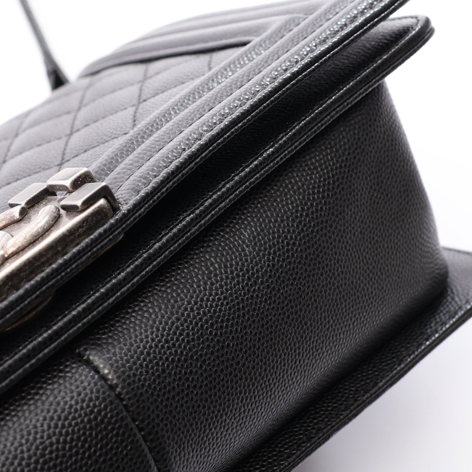 Chanel Boy Chain Bag Black - 9