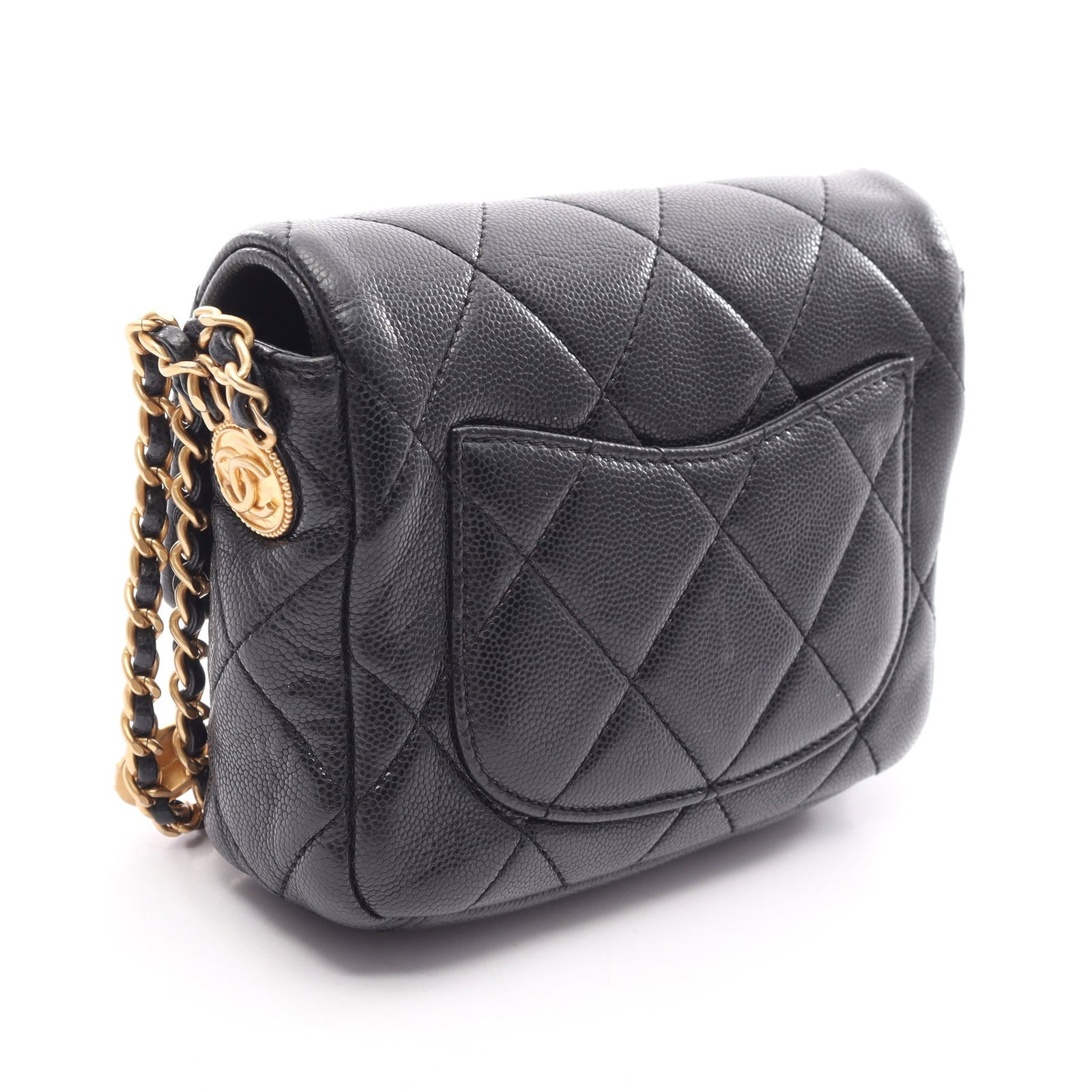 Chanel Mini Flap Caviar Black - 2