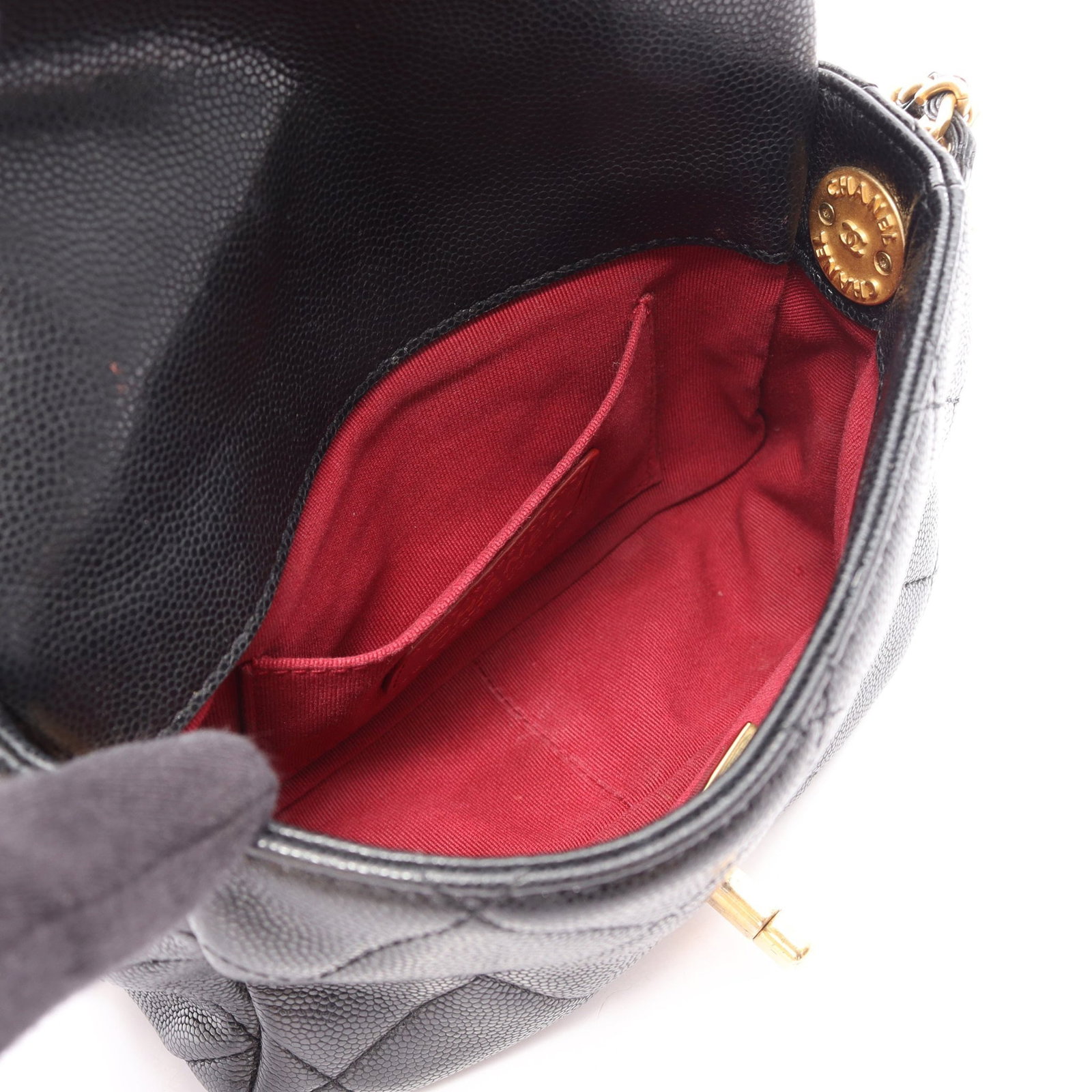 Chanel Mini Flap Caviar Black - 3