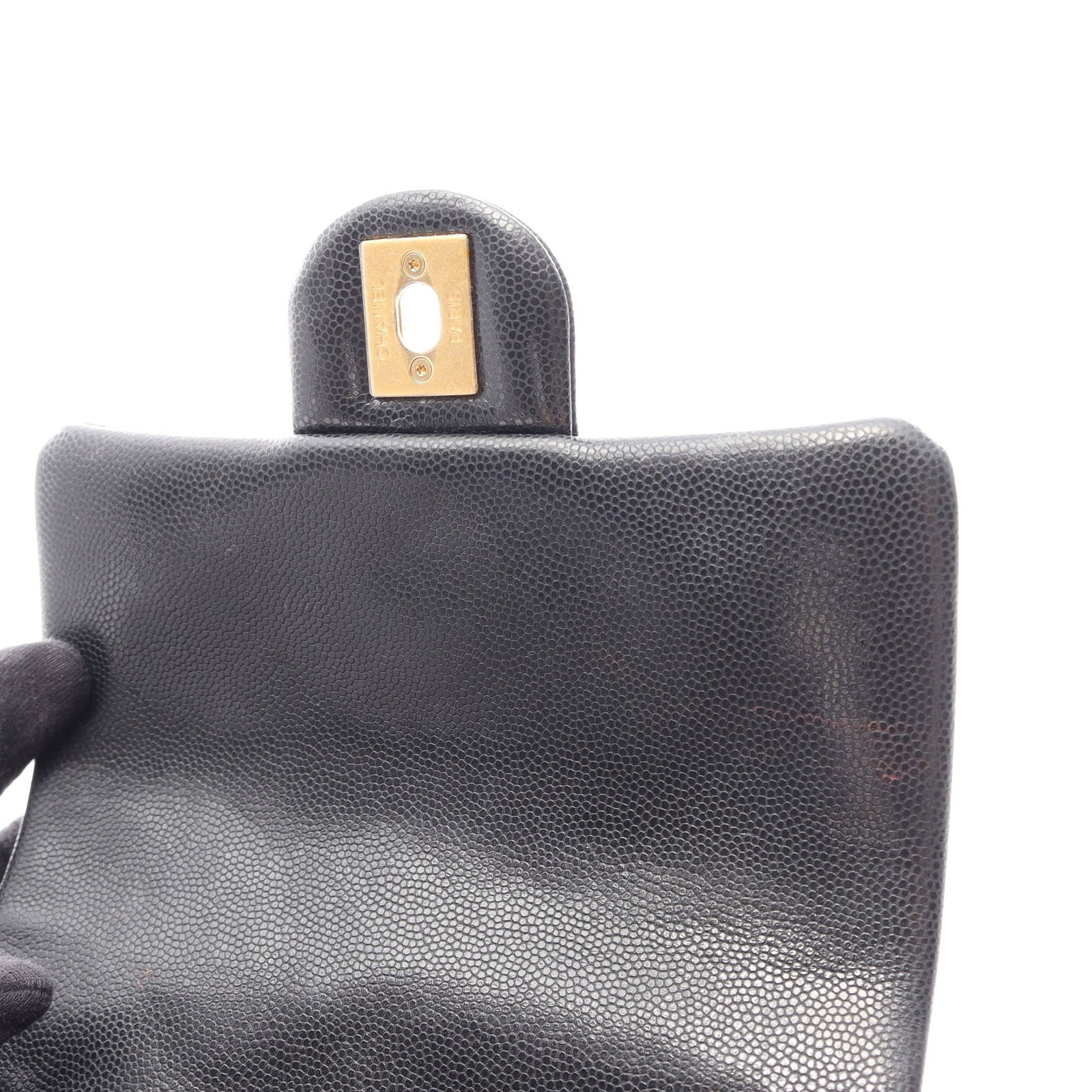 Chanel Mini Flap Caviar Black - 8