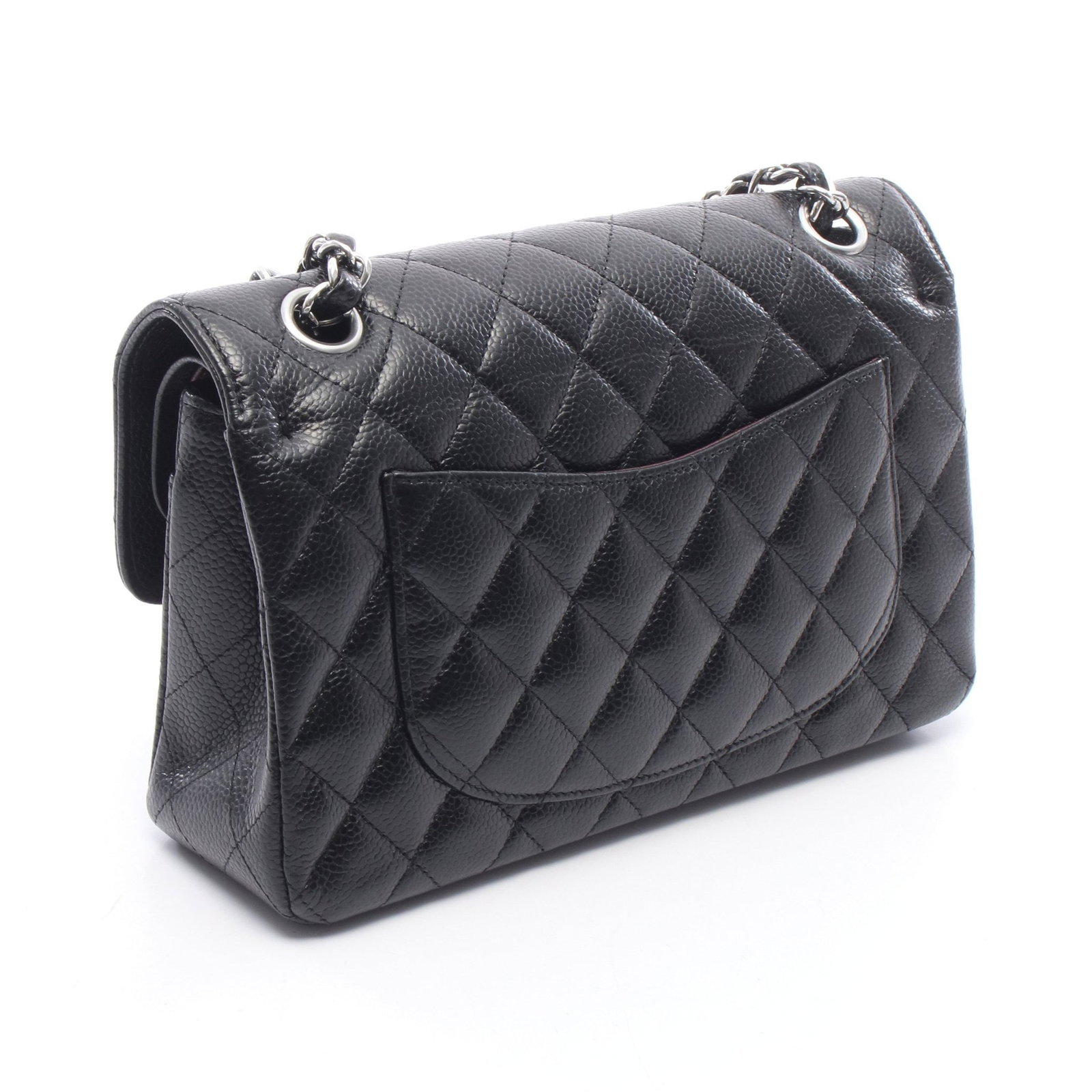 Chanel Small Double Flap Silver - 2