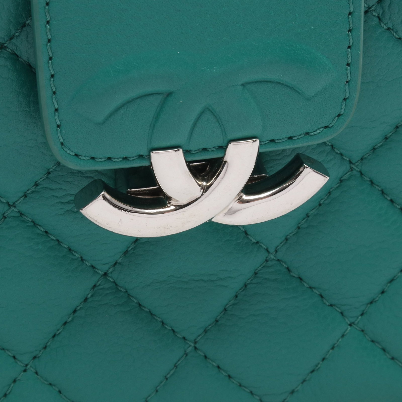 Chanel Half Coco Chain Green - 7