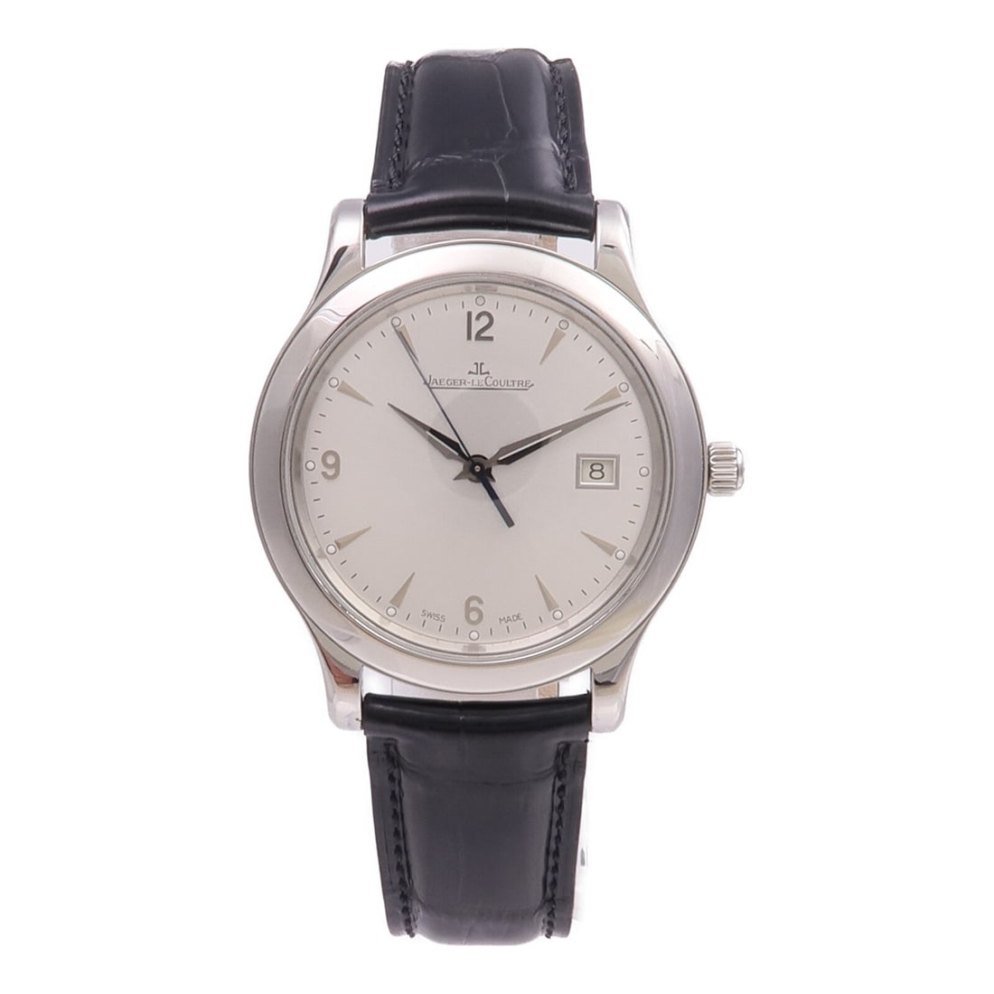 JLC Master Control Date Auto SS Silver - 2