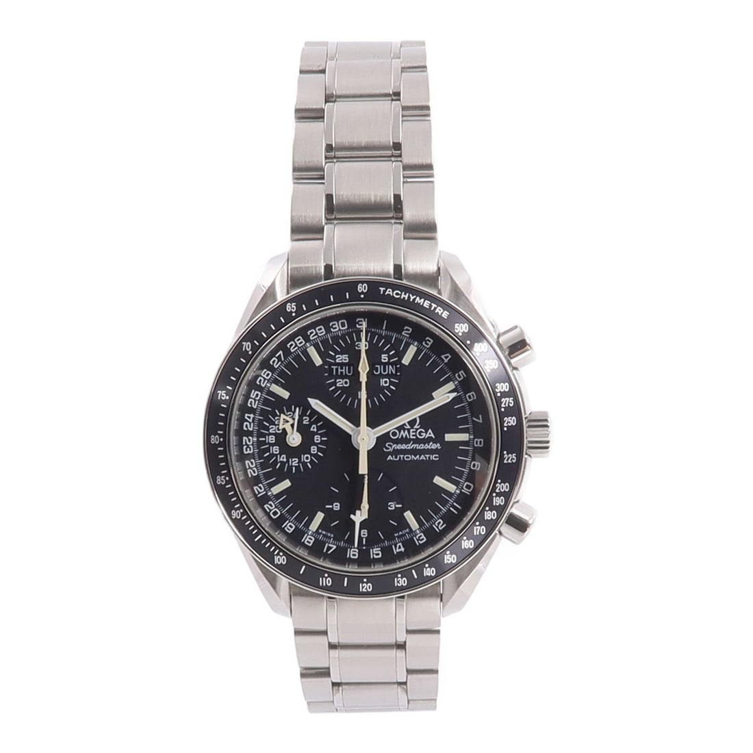 Omega Speedmaster Auto SS Black - 2