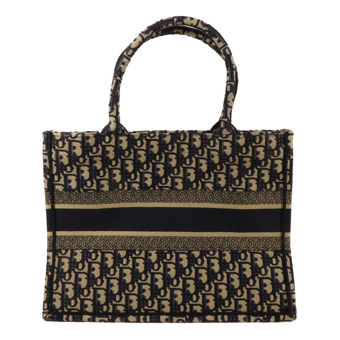 Dior Book Tote Medium Navy - 3