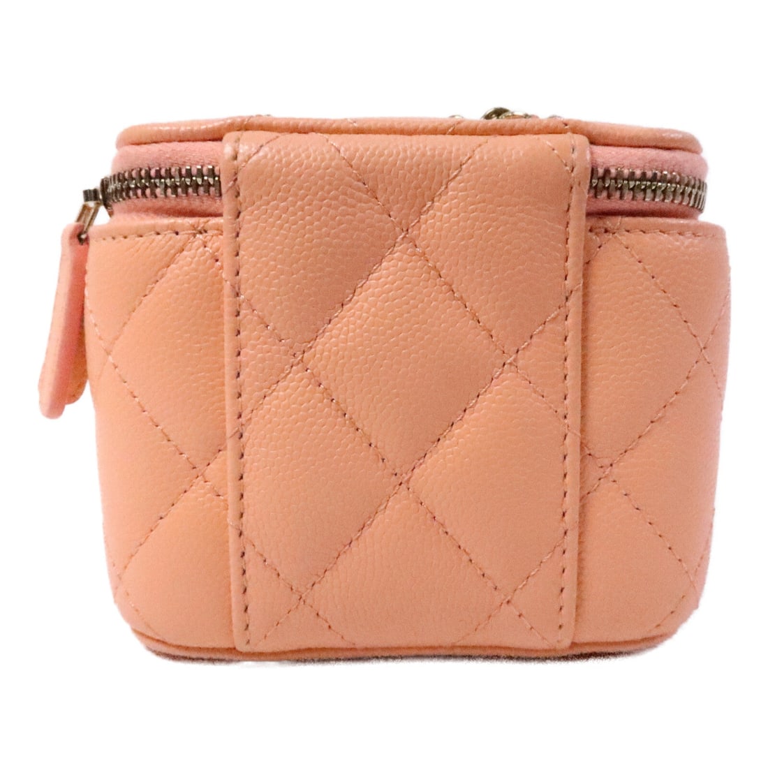 Chanel Vanity Chain Bag Orange - 2