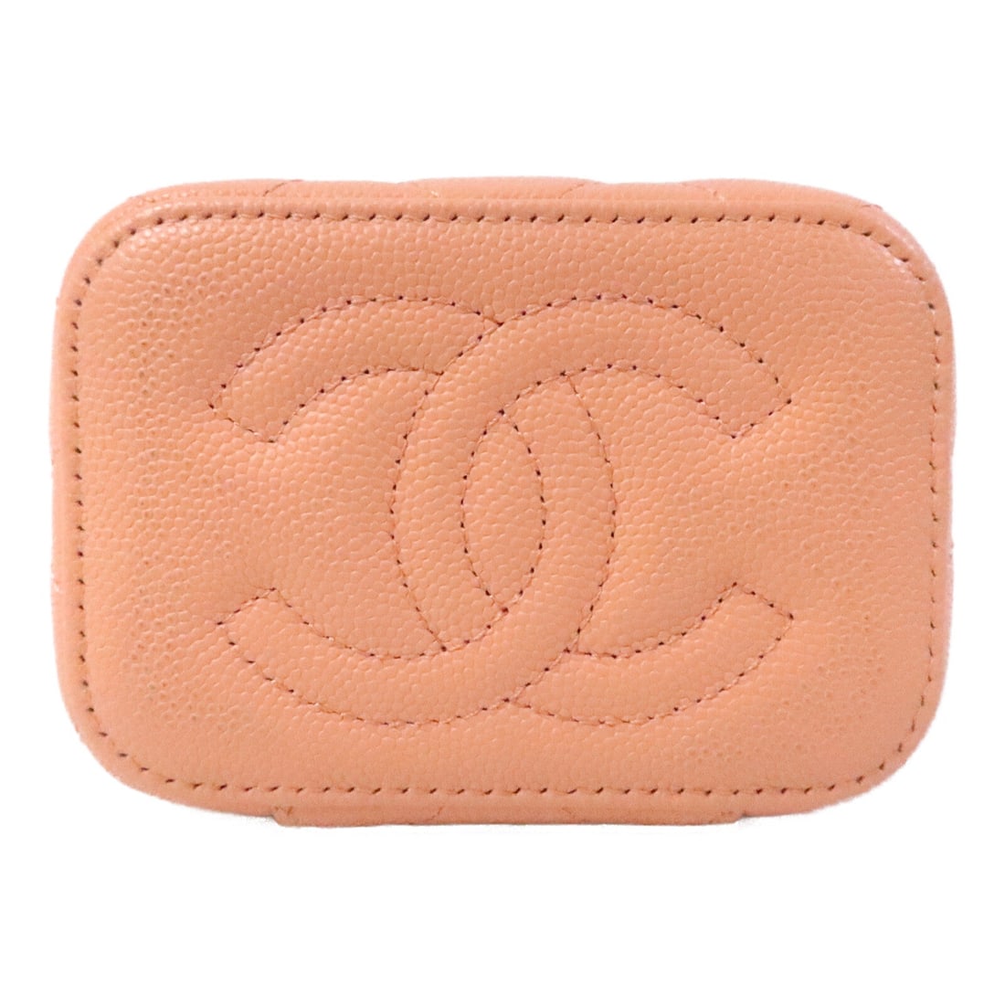 Chanel Vanity Chain Bag Orange - 4
