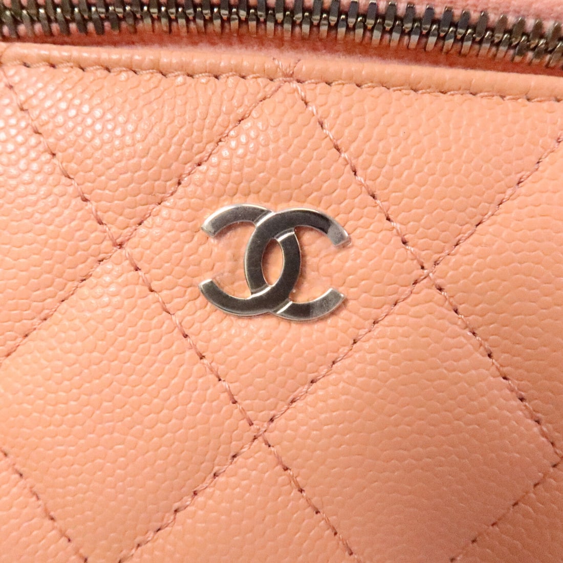 Chanel Vanity Chain Bag Orange - 7