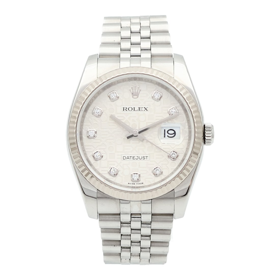 Rolex Datejust Auto SS Diamond White - 2