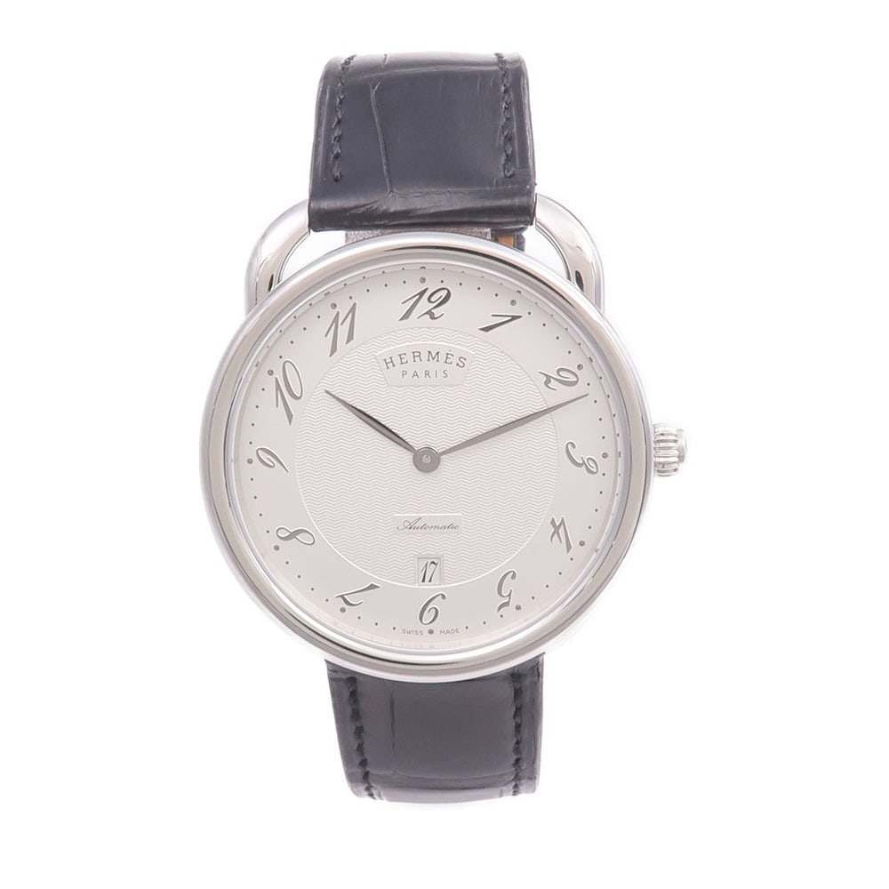 Hermes Arceau Auto SS Silver - 2
