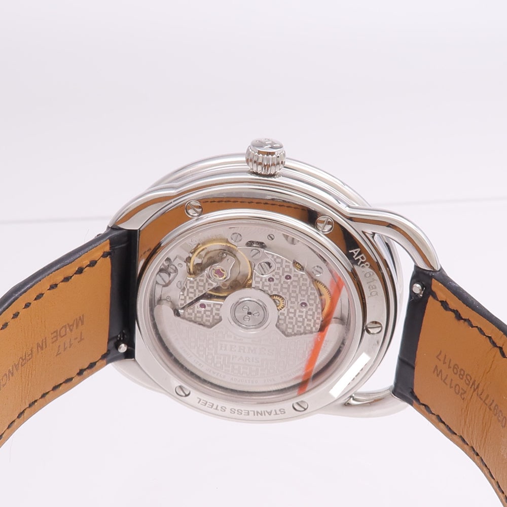 Hermes Arceau Auto SS Silver - 7