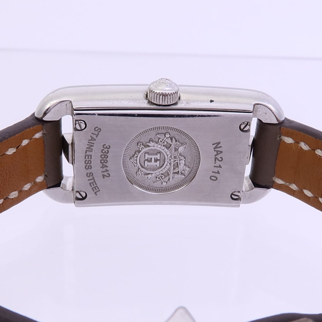 Hermes Nabtucket Quartz SS White - 7