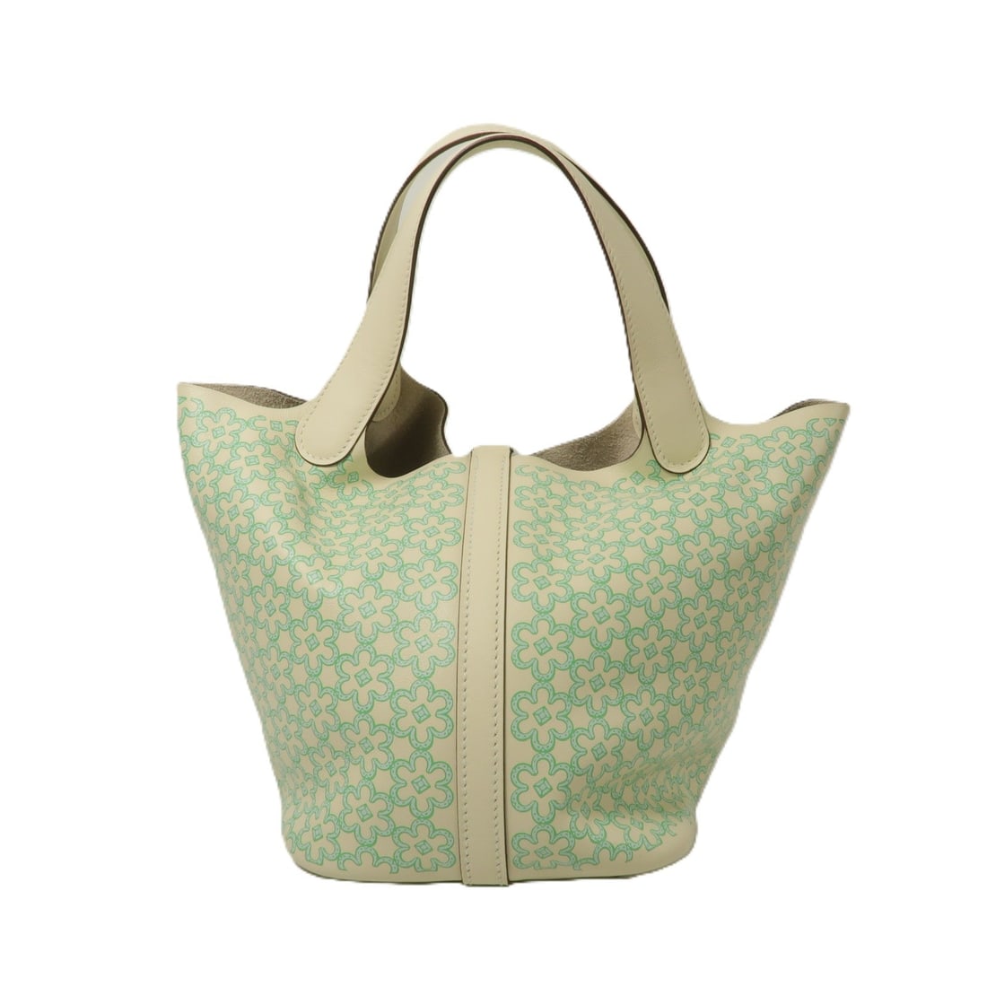 Hermes Picotin PM Swift Nata/Vert - 2
