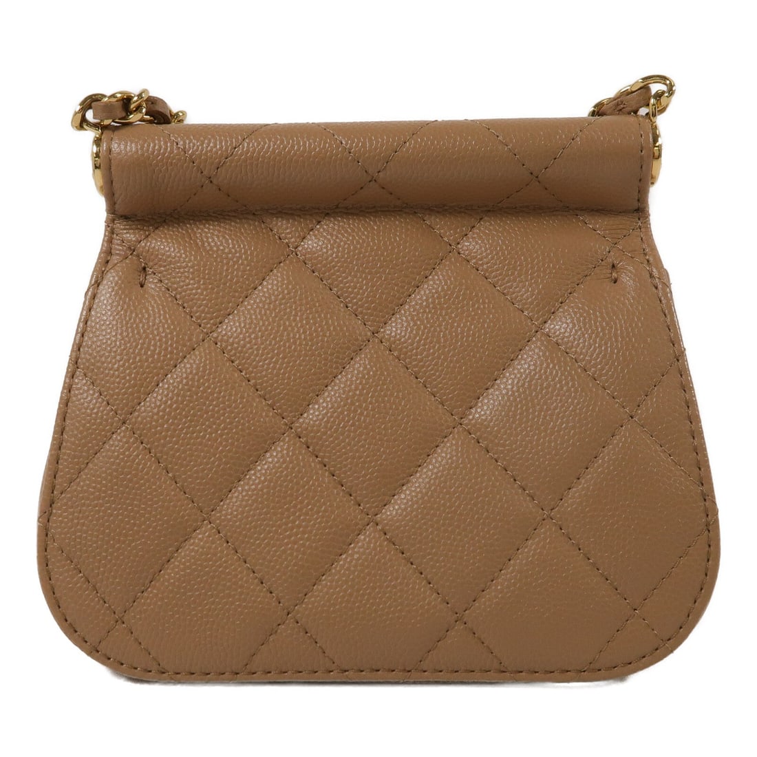 Chanel Mini Chain Bag Brown - 2