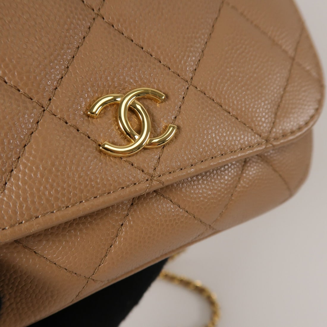 Chanel Mini Chain Bag Brown - 7