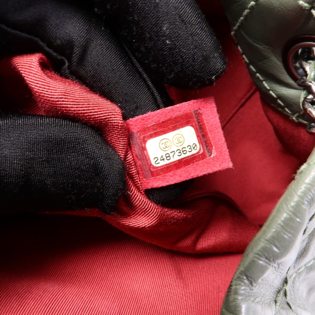 Chanel Gabrielle Backpack Green - 7