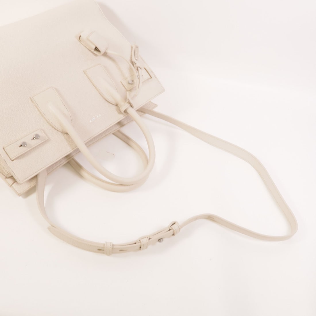 Saint Laurent Sac de Jour White - 6