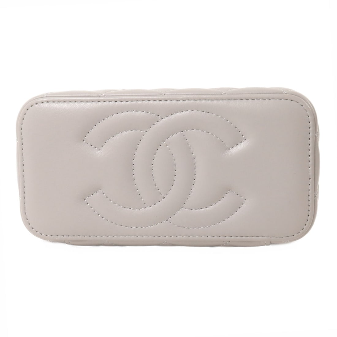 Chanel Vanity Chain Bag Grey - 4