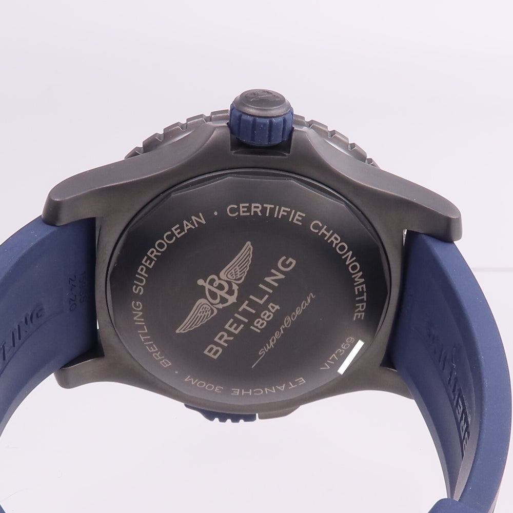Breitling Super Ocean Auto Titanium Blue - 7